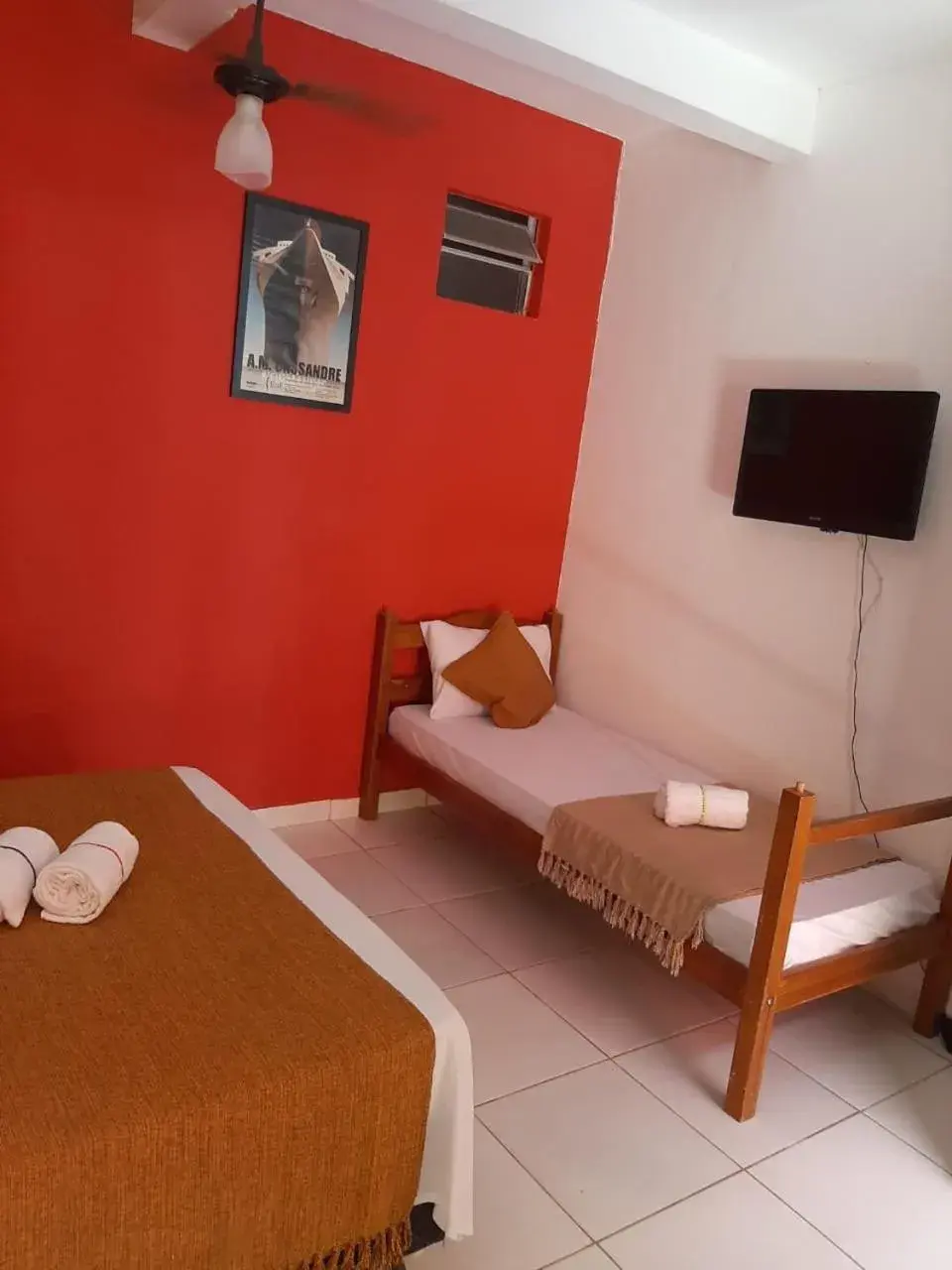 Standard Quadruple Room in Pousada Rota Tropicana Standard Quadruple Room in Pousada Rota Tropicana