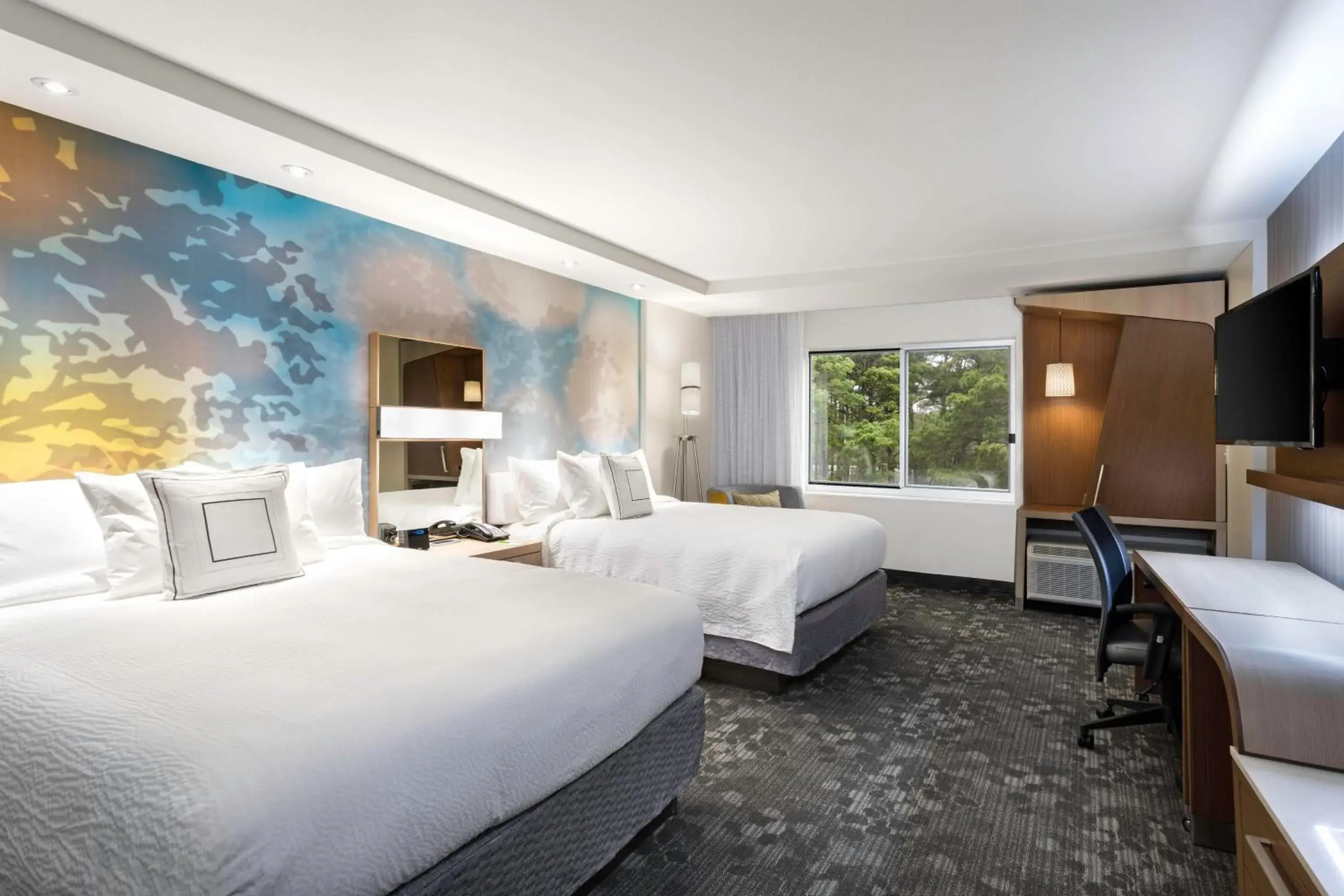 Queen Room with Two Queen Beds in Courtyard by Marriott Ruston Queen Room with Two Queen Beds in Courtyard by Marriott Ruston