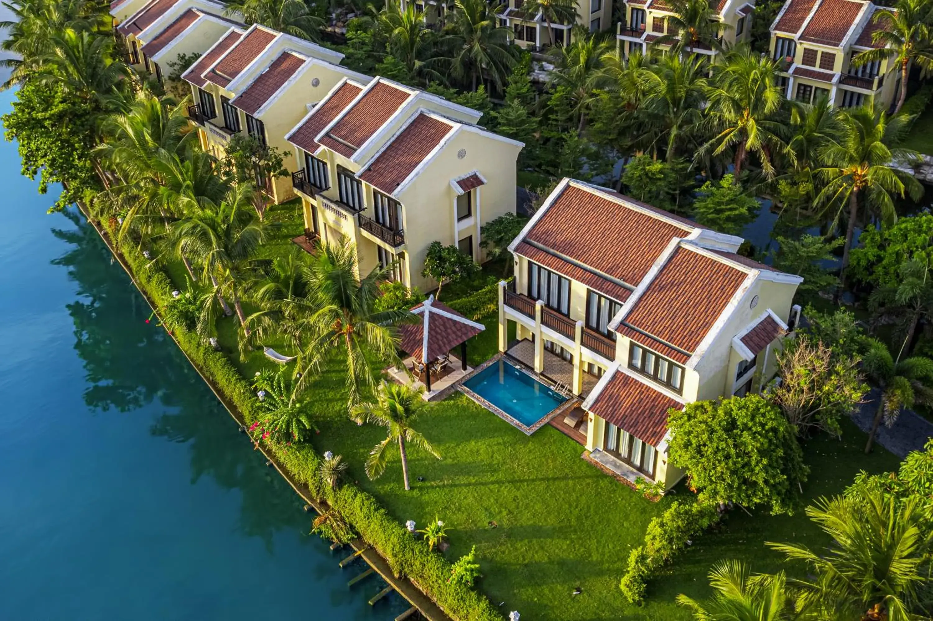 Four-Bedroom Villa with Private Pool and River View in Koi Resort & Spa Hoi An Four-Bedroom Villa with Private Pool and River View in Koi Resort & Spa Hoi An