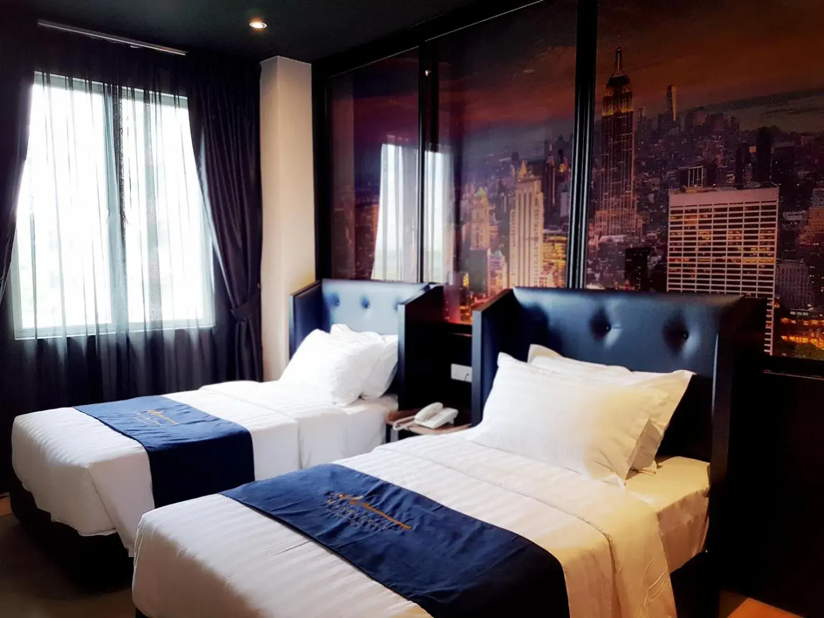 Deluxe Twin with Window in Manhattan Business Hotel TTDI Deluxe Twin with Window in Manhattan Business Hotel TTDI