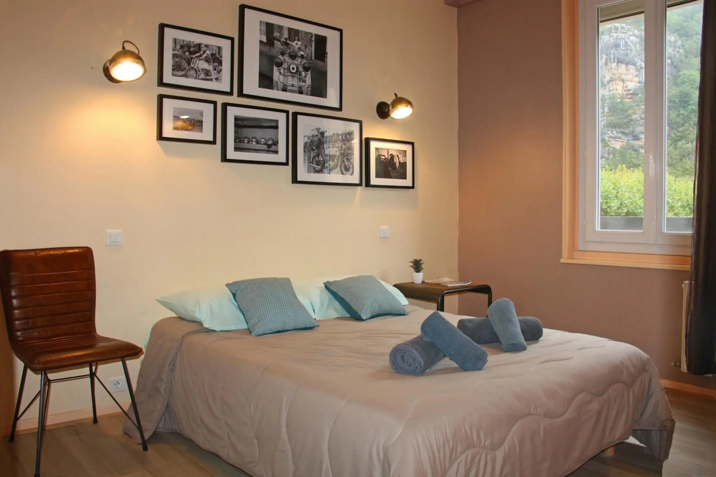 Double Room in Hôtel des Bateliers Double Room in Hôtel des Bateliers