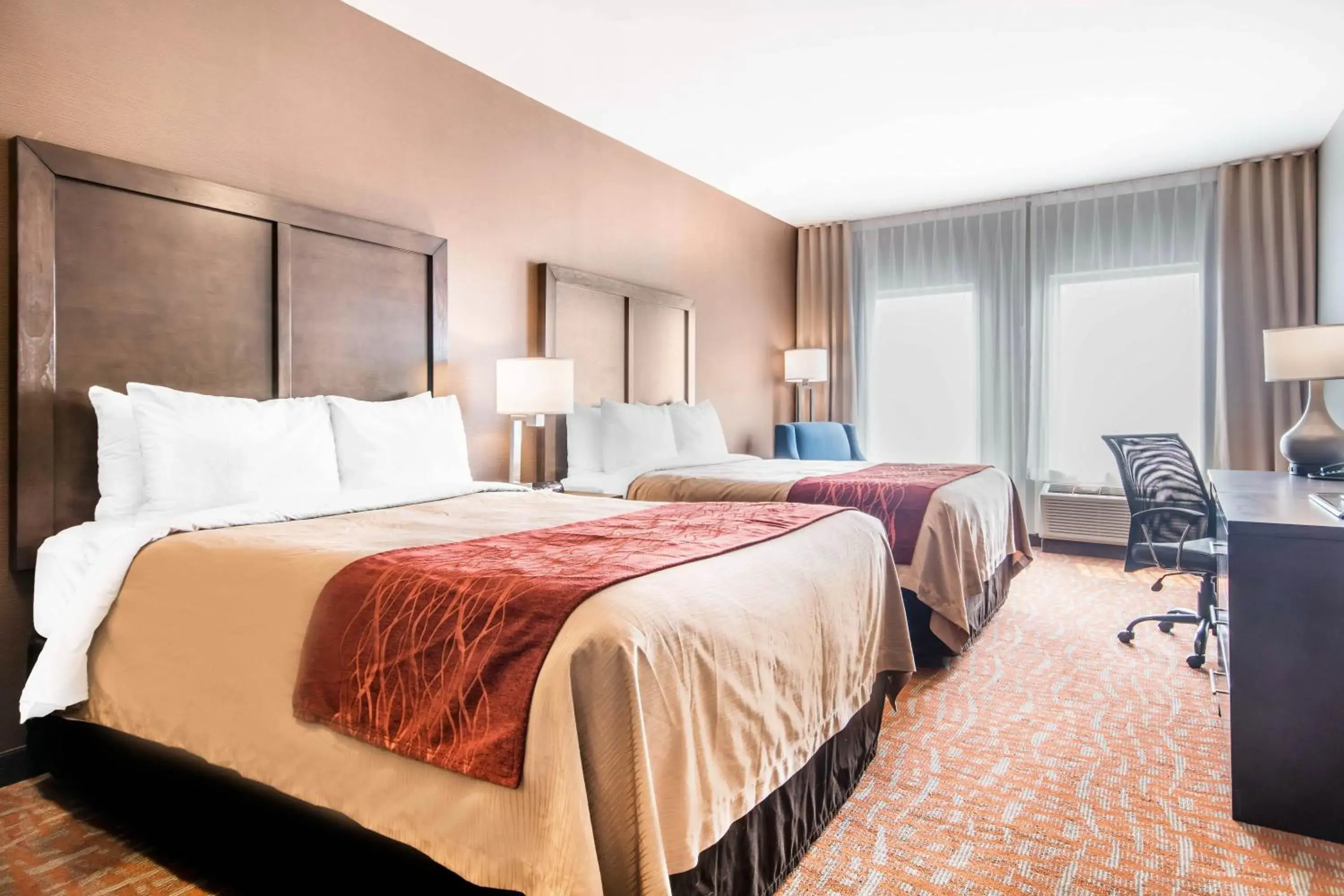 Queen Room with Two Queen Beds - Non-Smoking in Comfort Inn & Suites Merritt Queen Room with Two Queen Beds - Non-Smoking in Comfort Inn & Suites Merritt