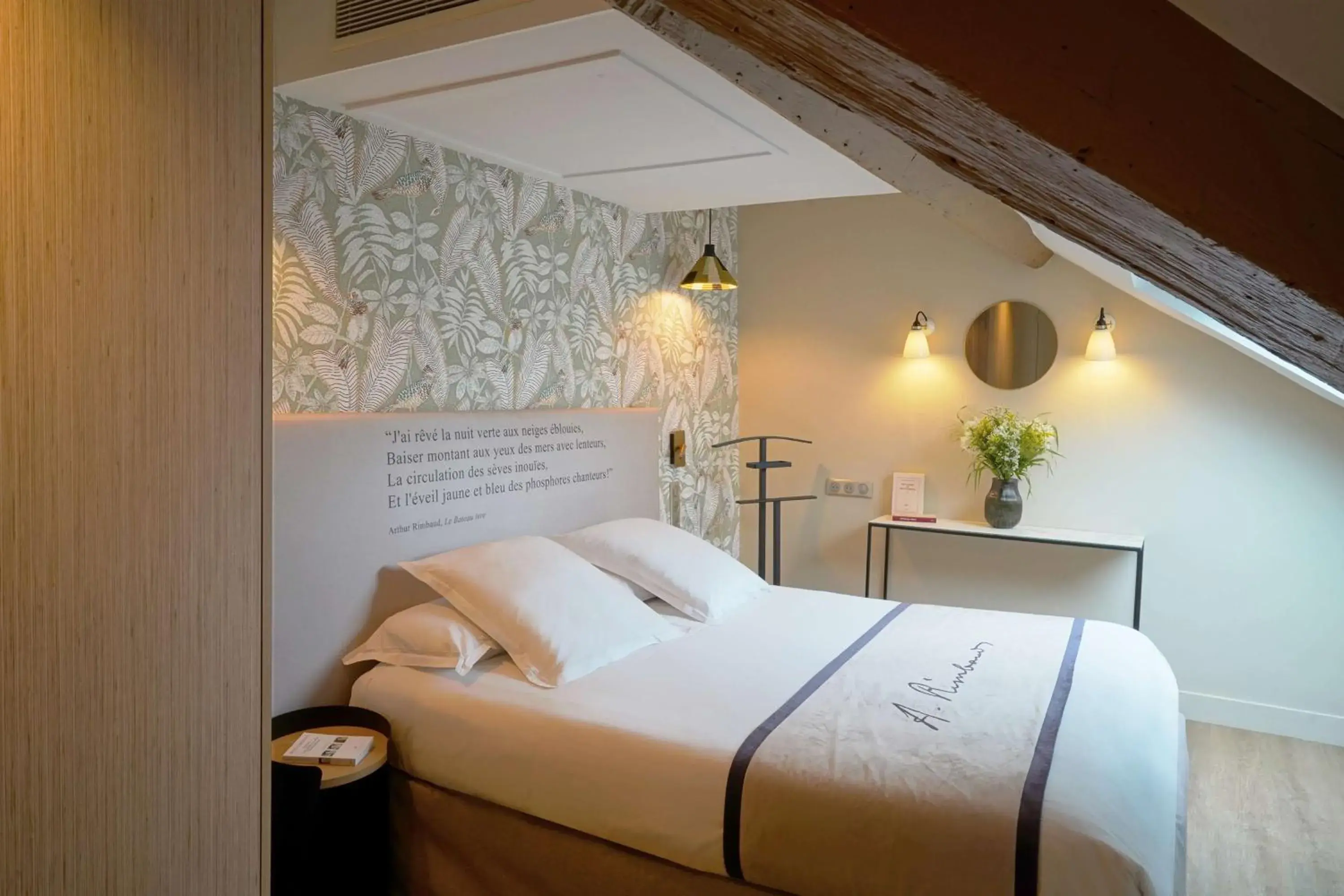 Junior King Suite with Sofa Bed - Non-Smoking in Hôtel Littéraire Arthur Rimbaud, BW Signature Collection Junior King Suite with Sofa Bed - Non-Smoking in Hôtel Littéraire Arthur Rimbaud, BW Signature Collection