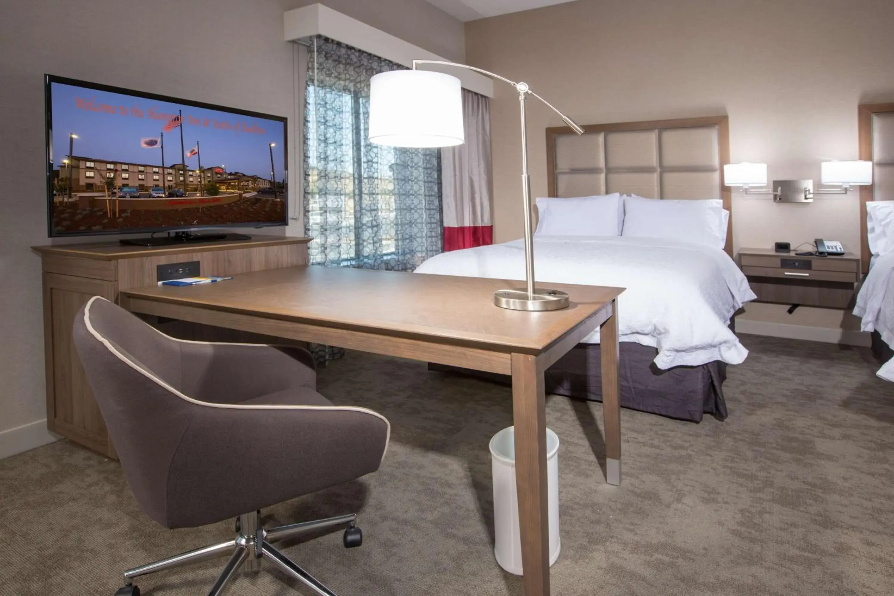 Queen Studio Suite with Two Queen Beds - Non-Smoking in Hampton Inn & Suites Buellton/Santa Ynez Valley, Ca Queen Studio Suite with Two Queen Beds - Non-Smoking in Hampton Inn & Suites Buellton/Santa Ynez Valley, Ca