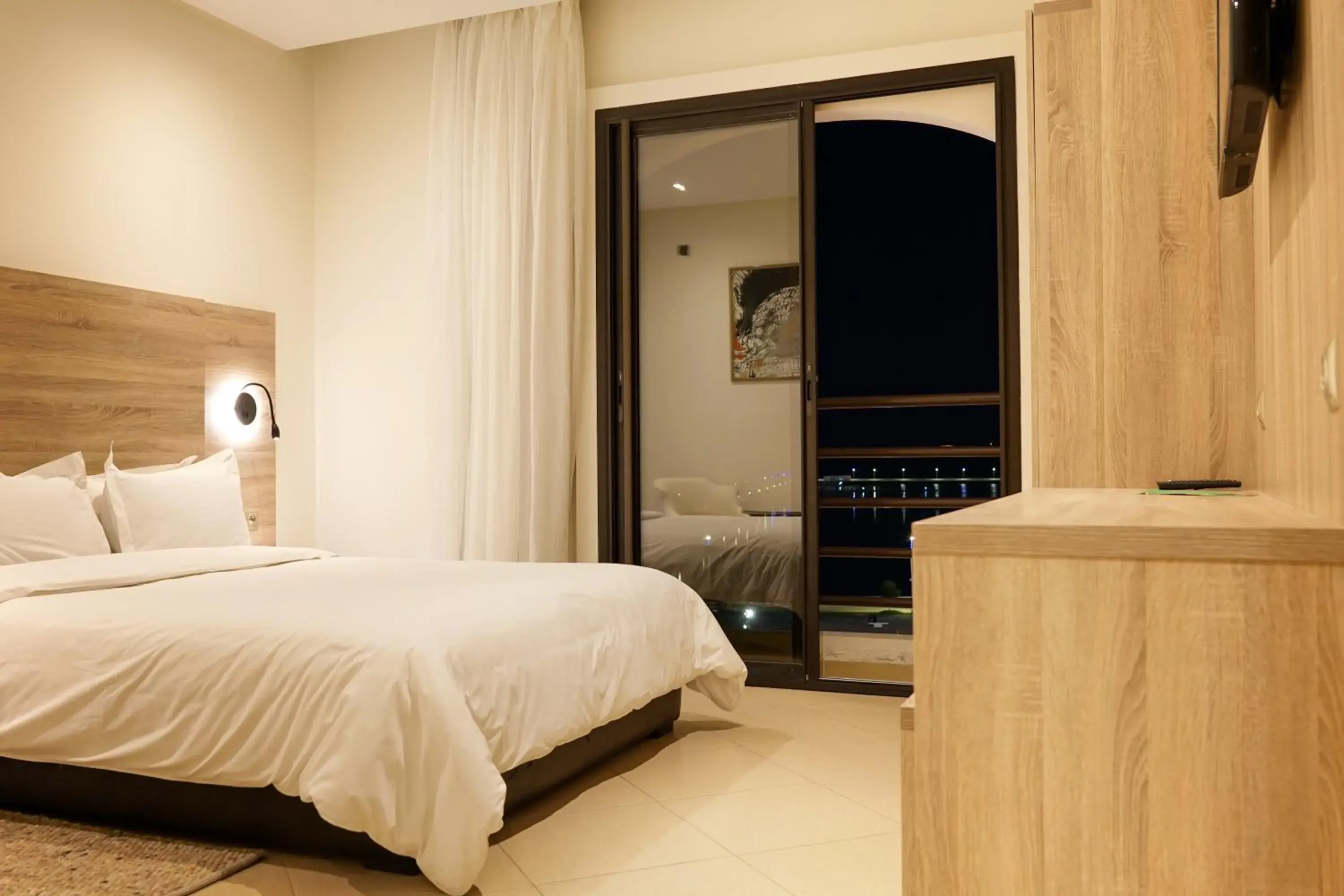 Double Room with Sea View in Hotel El Djenina Double Room with Sea View in Hotel El Djenina