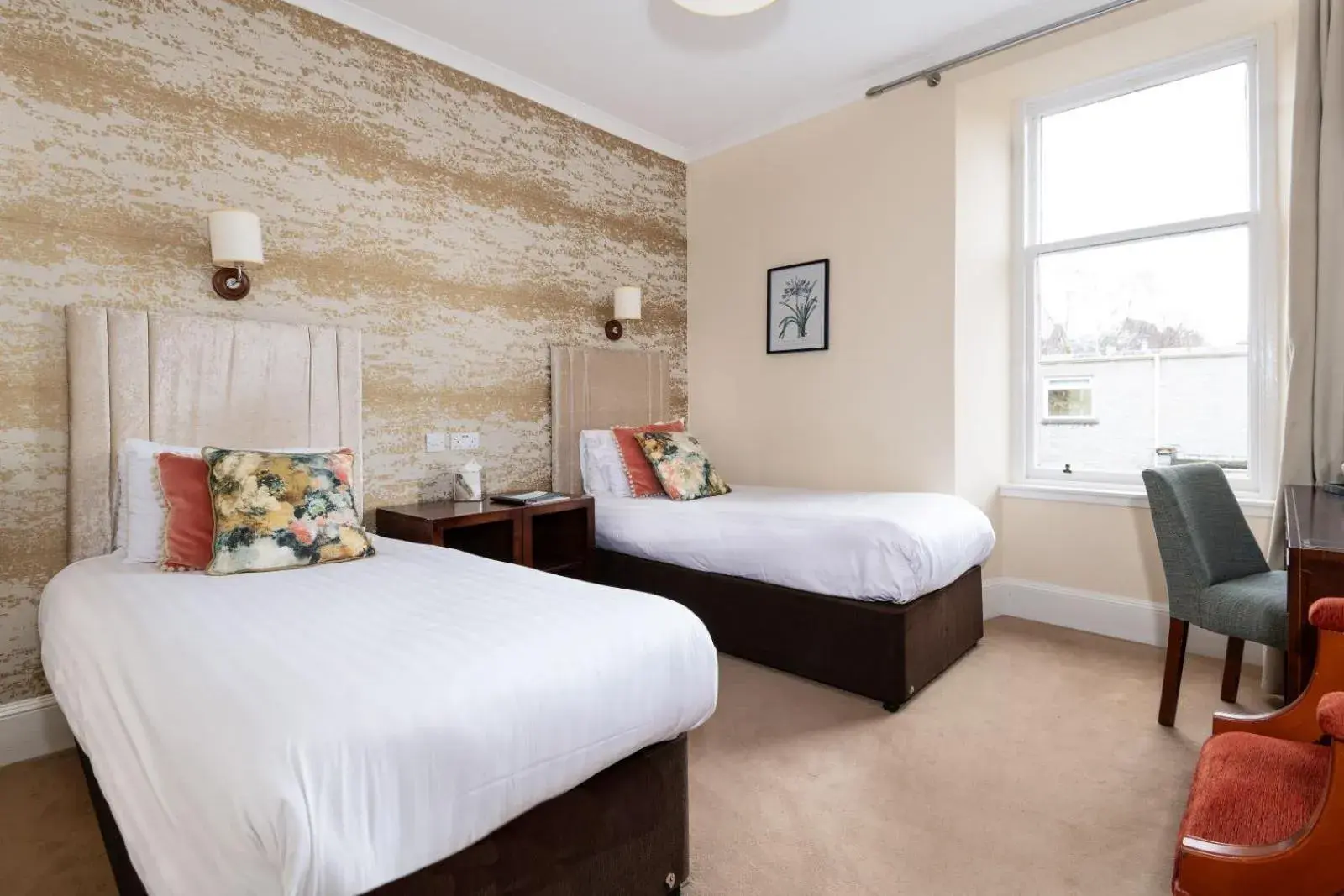 Twin Room in Scotland's Spa Hotel Twin Room in Scotland's Spa Hotel