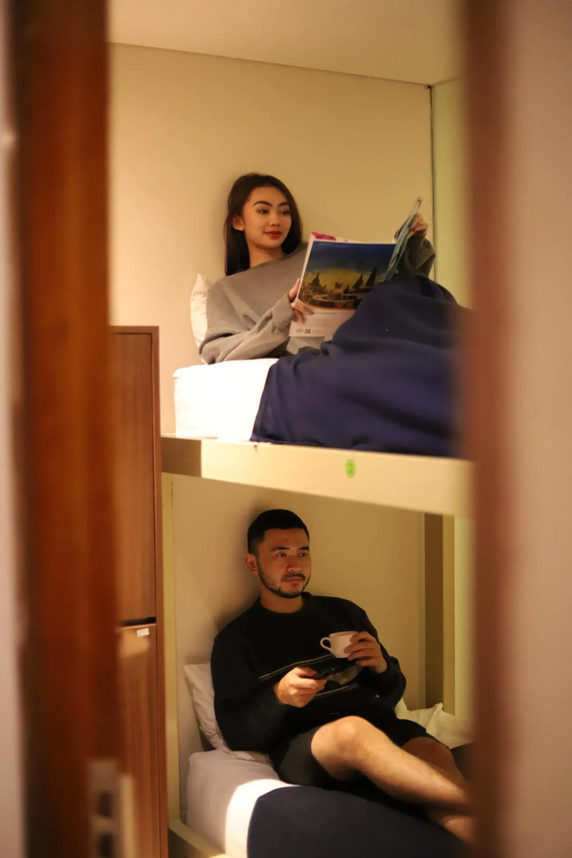 Twin Room in Subwow Hostel Twin Room in Subwow Hostel