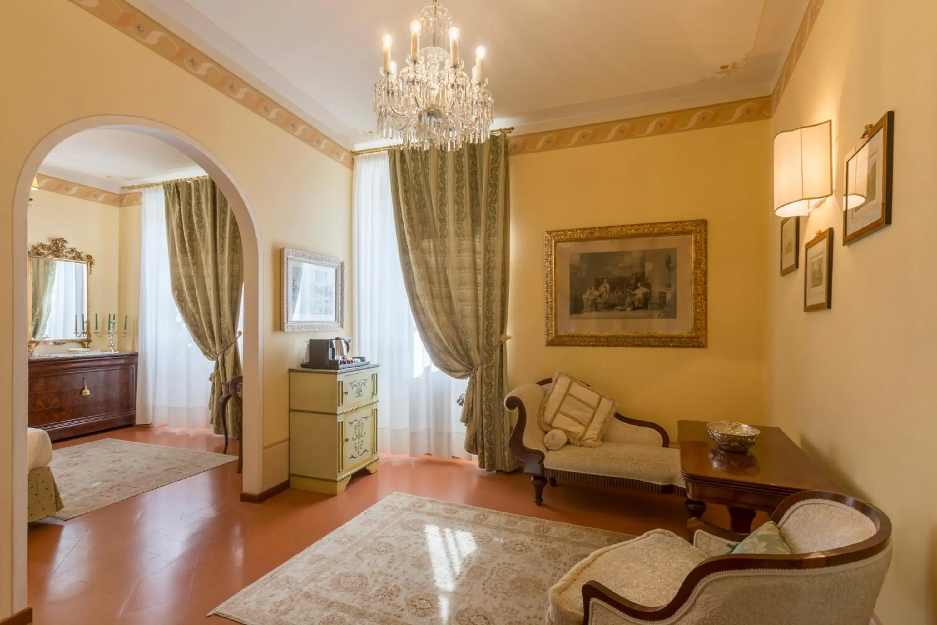 King Suite with Panoramic View in Hotel Villa Marsili King Suite with Panoramic View in Hotel Villa Marsili