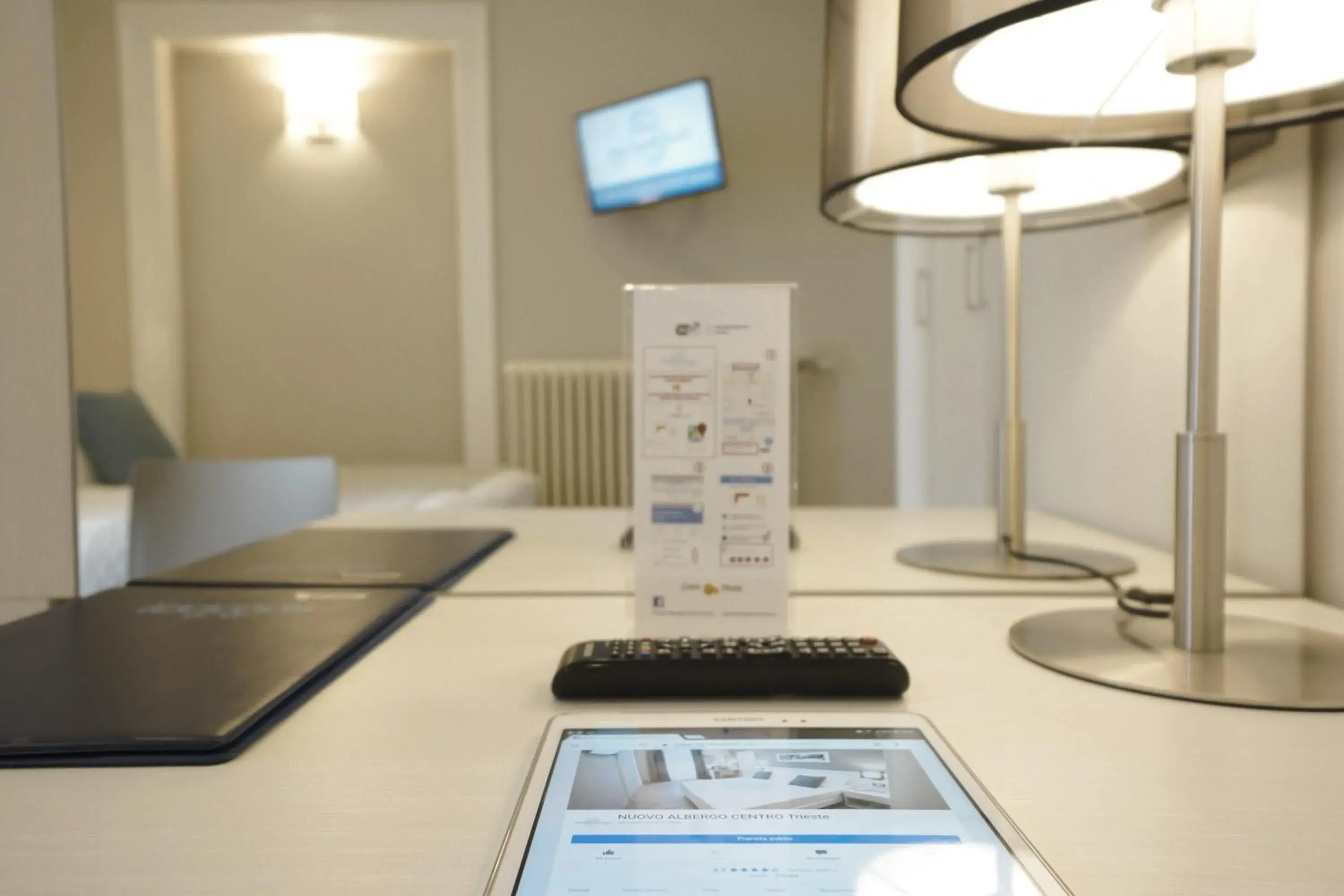 Twin Room with Private External Bathroom in Nuovo Albergo Centro Twin Room with Private External Bathroom in Nuovo Albergo Centro