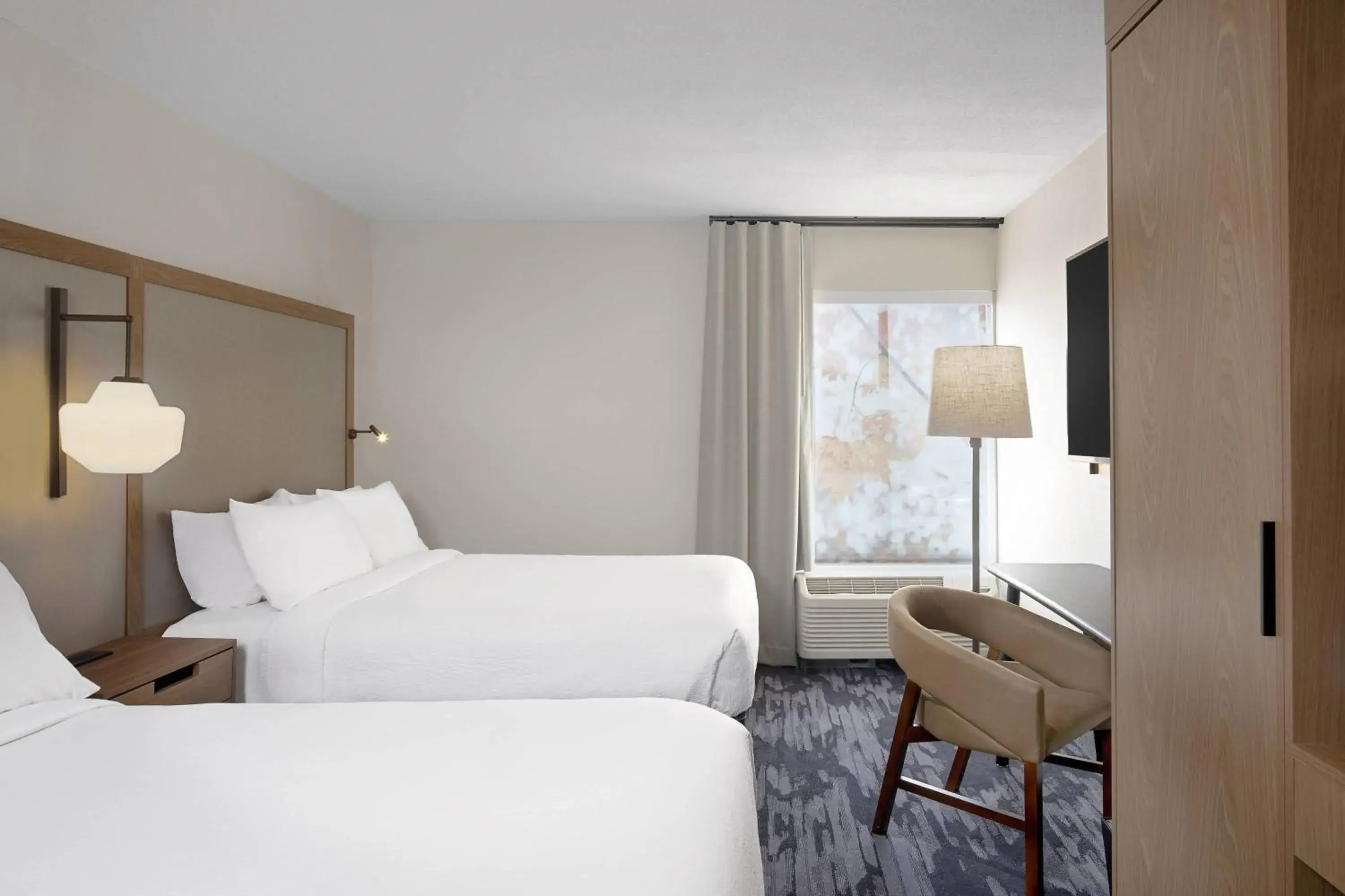 Queen Room with Two Queen Beds - Hearing Accessible in Fairfield Inn by Marriott Atlantic City Absecon Queen Room with Two Queen Beds - Hearing Accessible in Fairfield Inn by Marriott Atlantic City Absecon