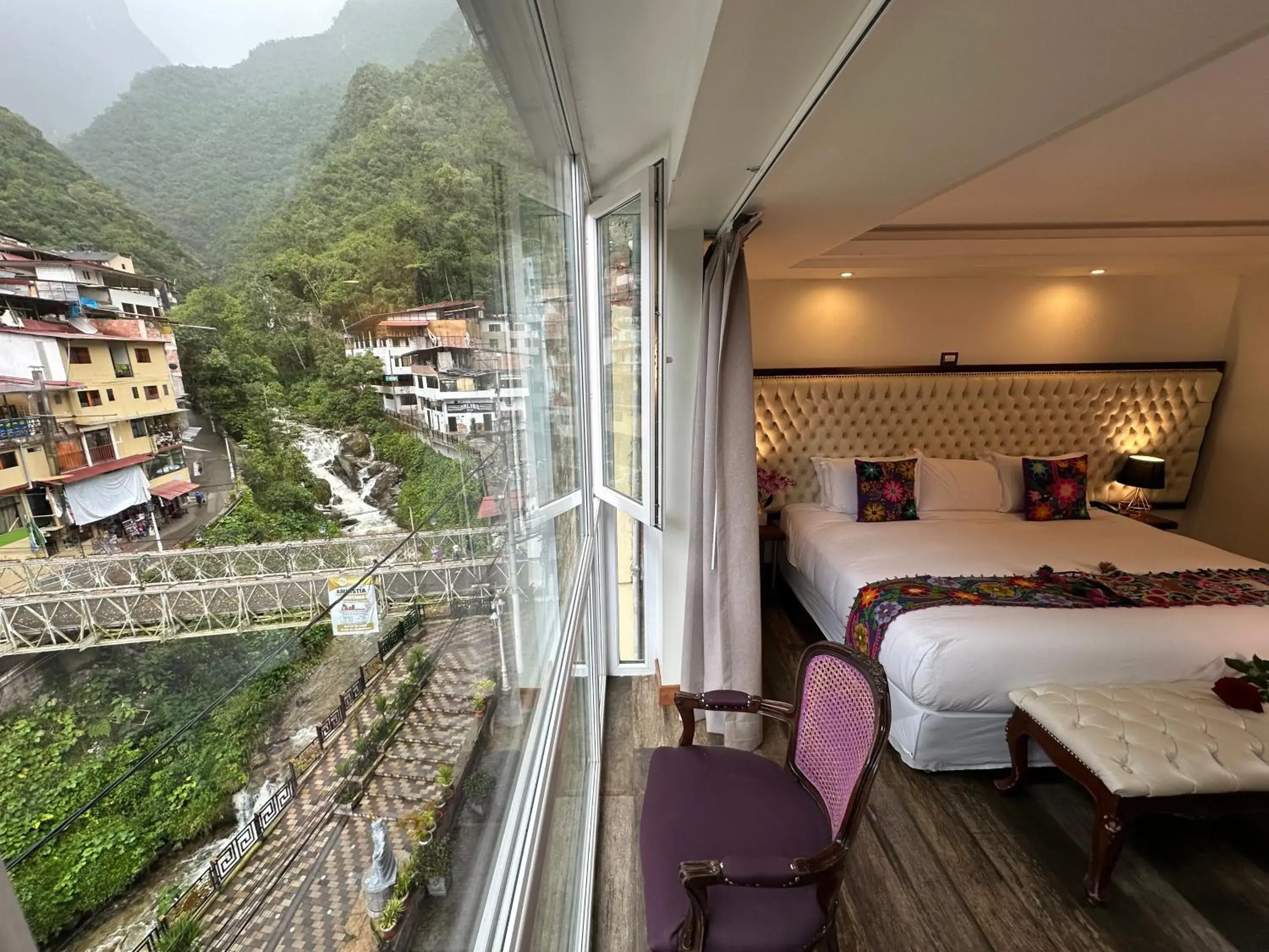Deluxe Double Room with River View in Jaya Machu Picchu Boutique Hotel Deluxe Double Room with River View in Jaya Machu Picchu Boutique Hotel