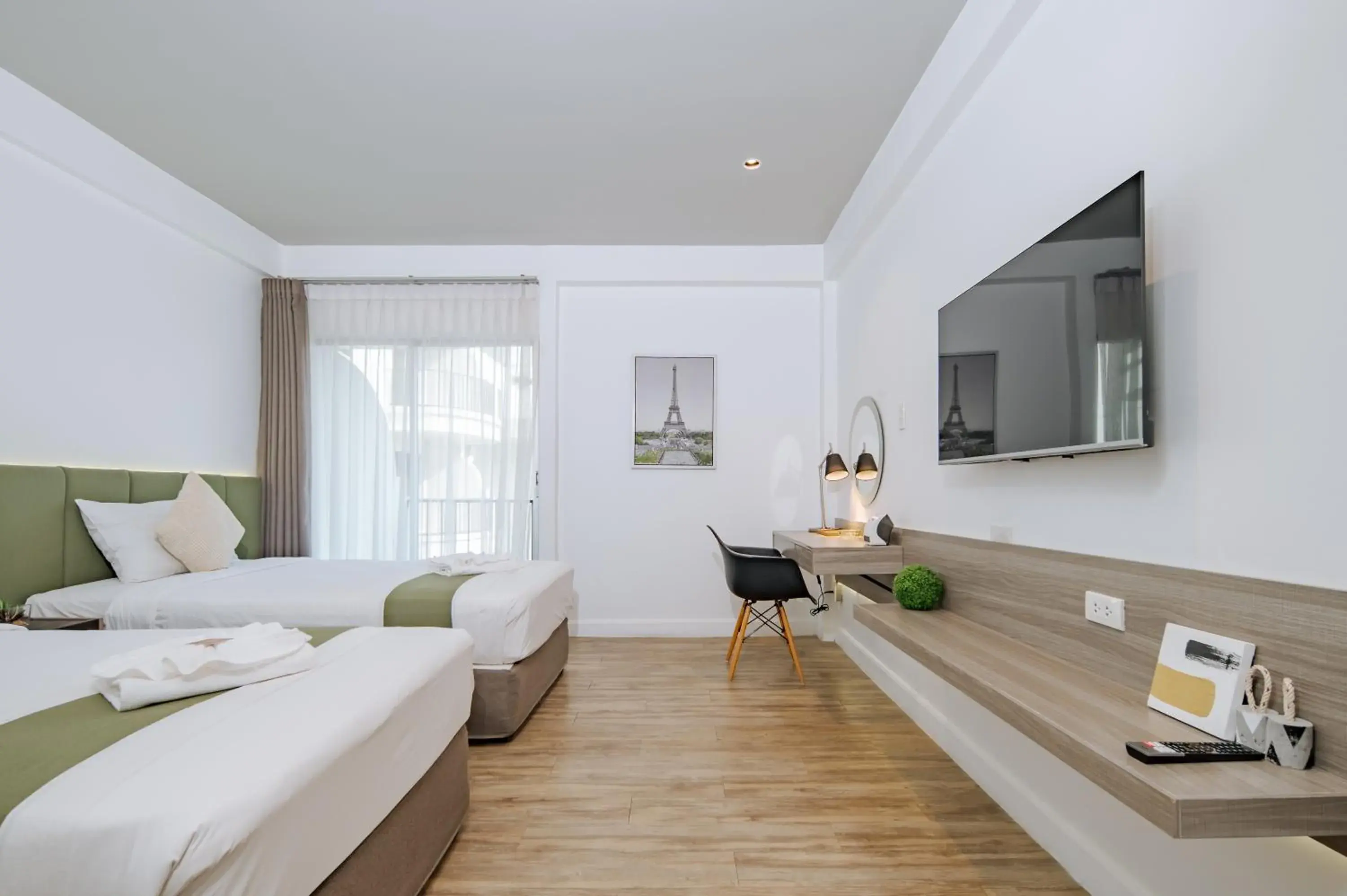 Deluxe Twin Room in Mittapan Hotel Deluxe Twin Room in Mittapan Hotel