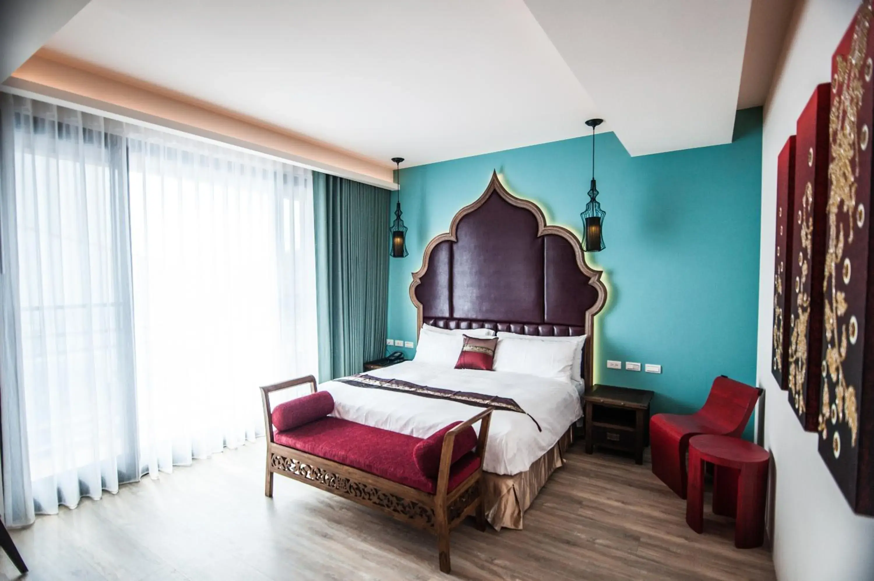 Deluxe Double Room with Side Sea View in Dreamer Boutique Hotel Deluxe Double Room with Side Sea View in Dreamer Boutique Hotel