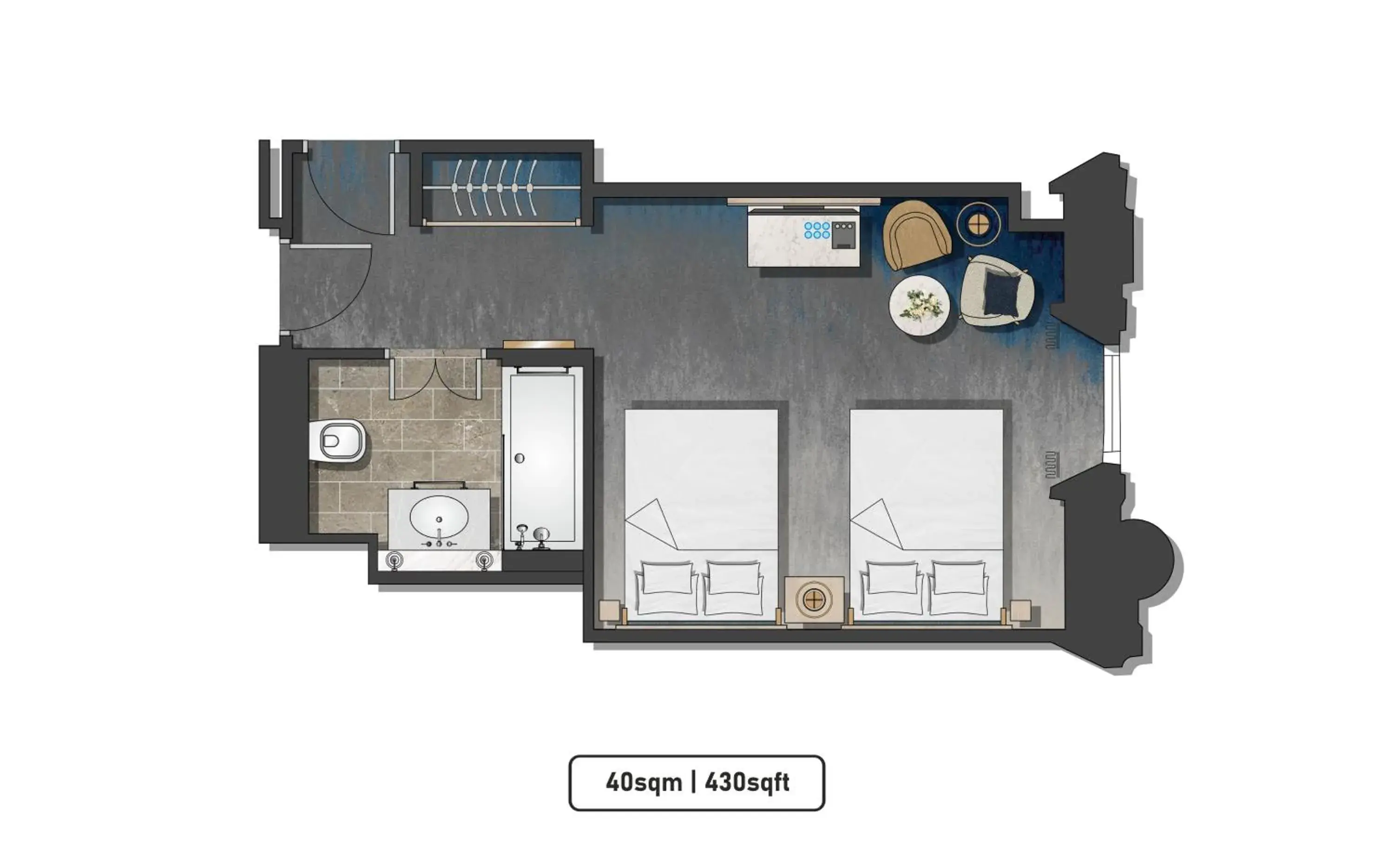 Heritage Double Room with Two Double Beds and City View in The College Green Dublin Hotel, Autograph Collection Heritage Double Room with Two Double Beds and City View in The College Green Dublin Hotel, Autograph Collection