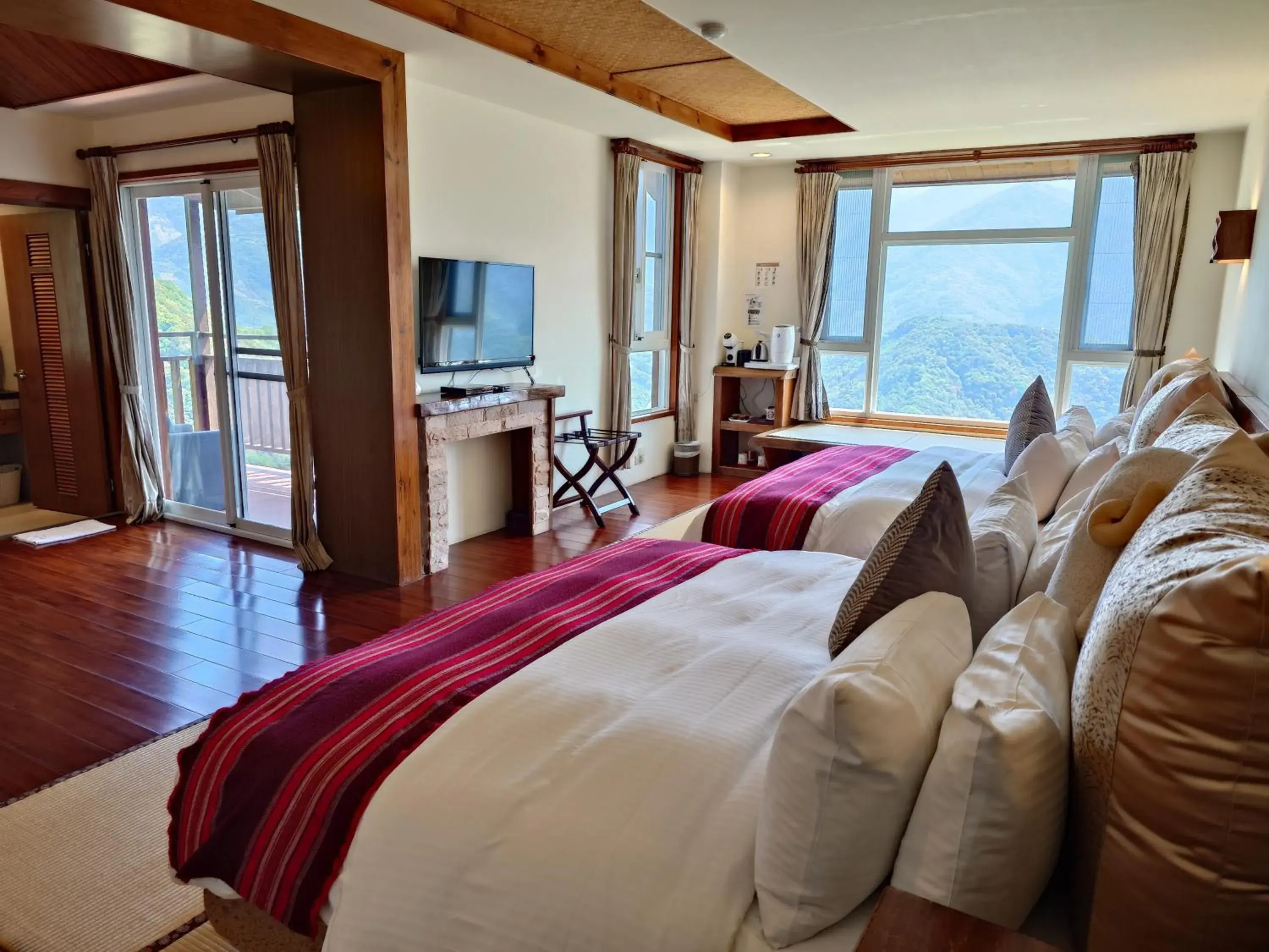 Quadruple Room with Balcony in I-think Resort Quadruple Room with Balcony in I-think Resort