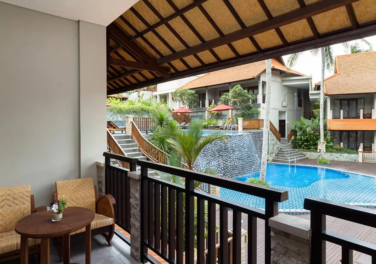 Deluxe Twin Room with Pool View in Best Western Premier Agung Resort Ubud Deluxe Twin Room with Pool View in Best Western Premier Agung Resort Ubud