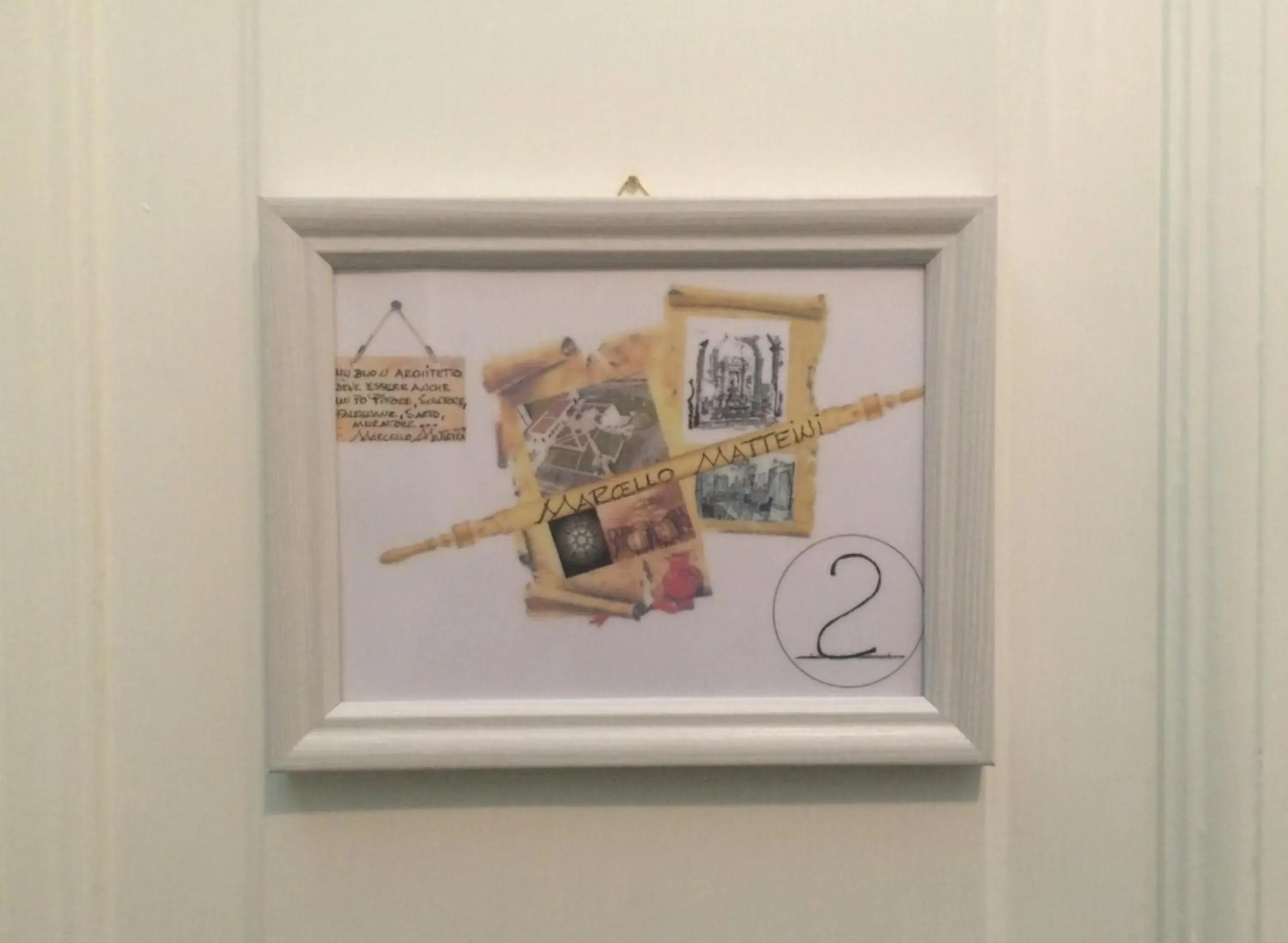 Single Room with Private External Bathroom in L'architetto Single Room with Private External Bathroom in L'architetto