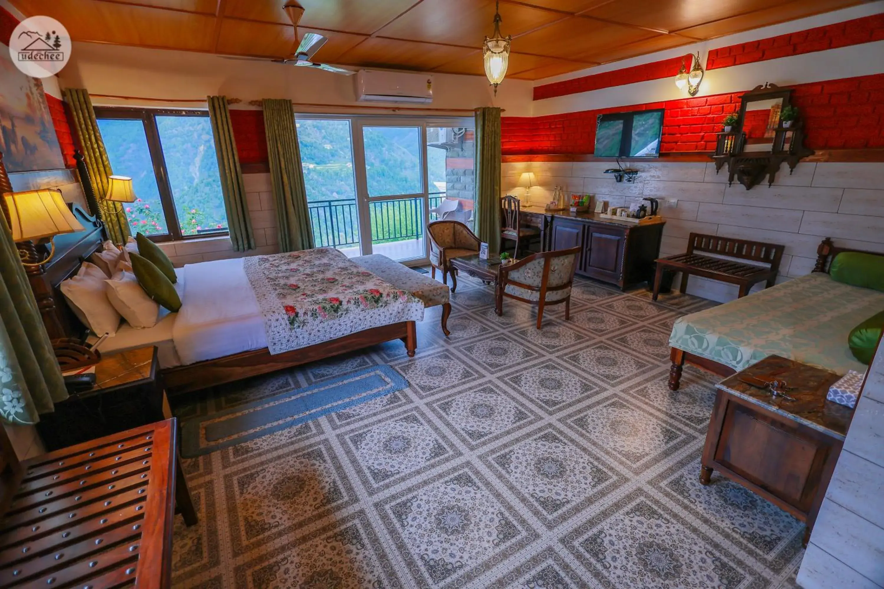 Executive Suite in Hotel Udechee Huts, McLeod Ganj Executive Suite in Hotel Udechee Huts, McLeod Ganj