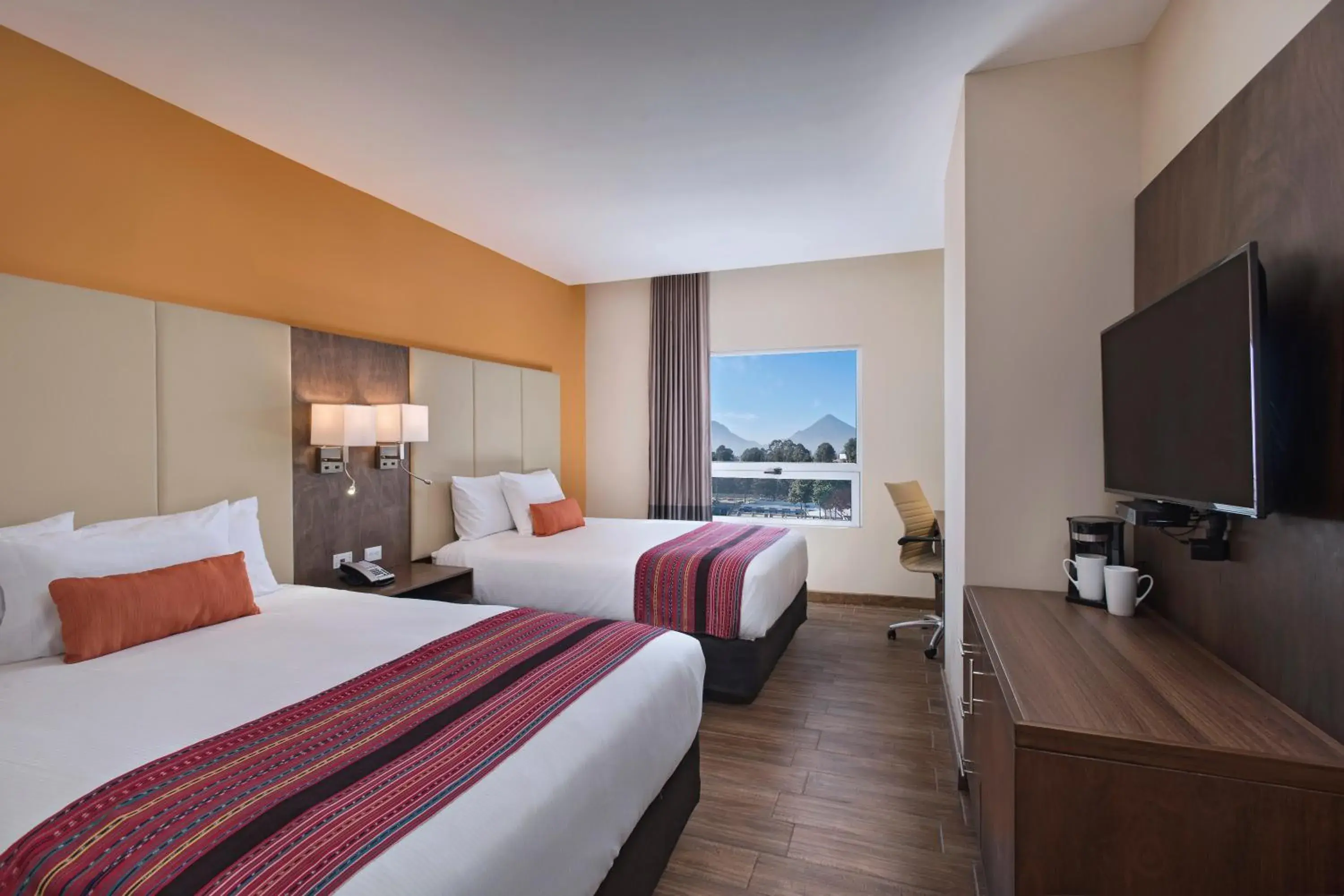 Deluxe Double Room with Two Double Beds - single occupancy in LATAM HOTEL Plaza Pradera Quetzaltenango Deluxe Double Room with Two Double Beds - single occupancy in LATAM HOTEL Plaza Pradera Quetzaltenango