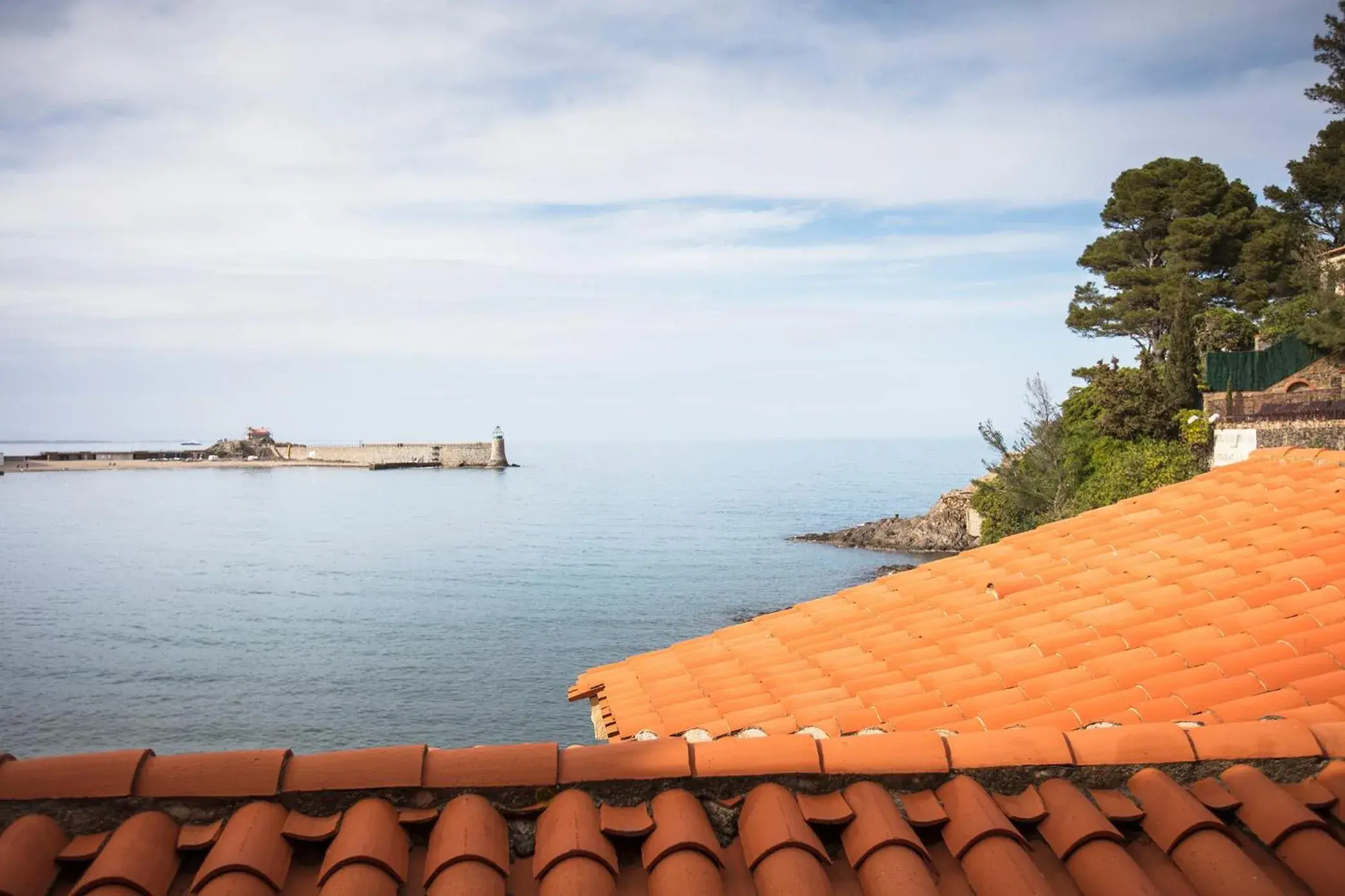Junior Suite with Sea View in Le Relais Des Trois Mas Junior Suite with Sea View in Le Relais Des Trois Mas