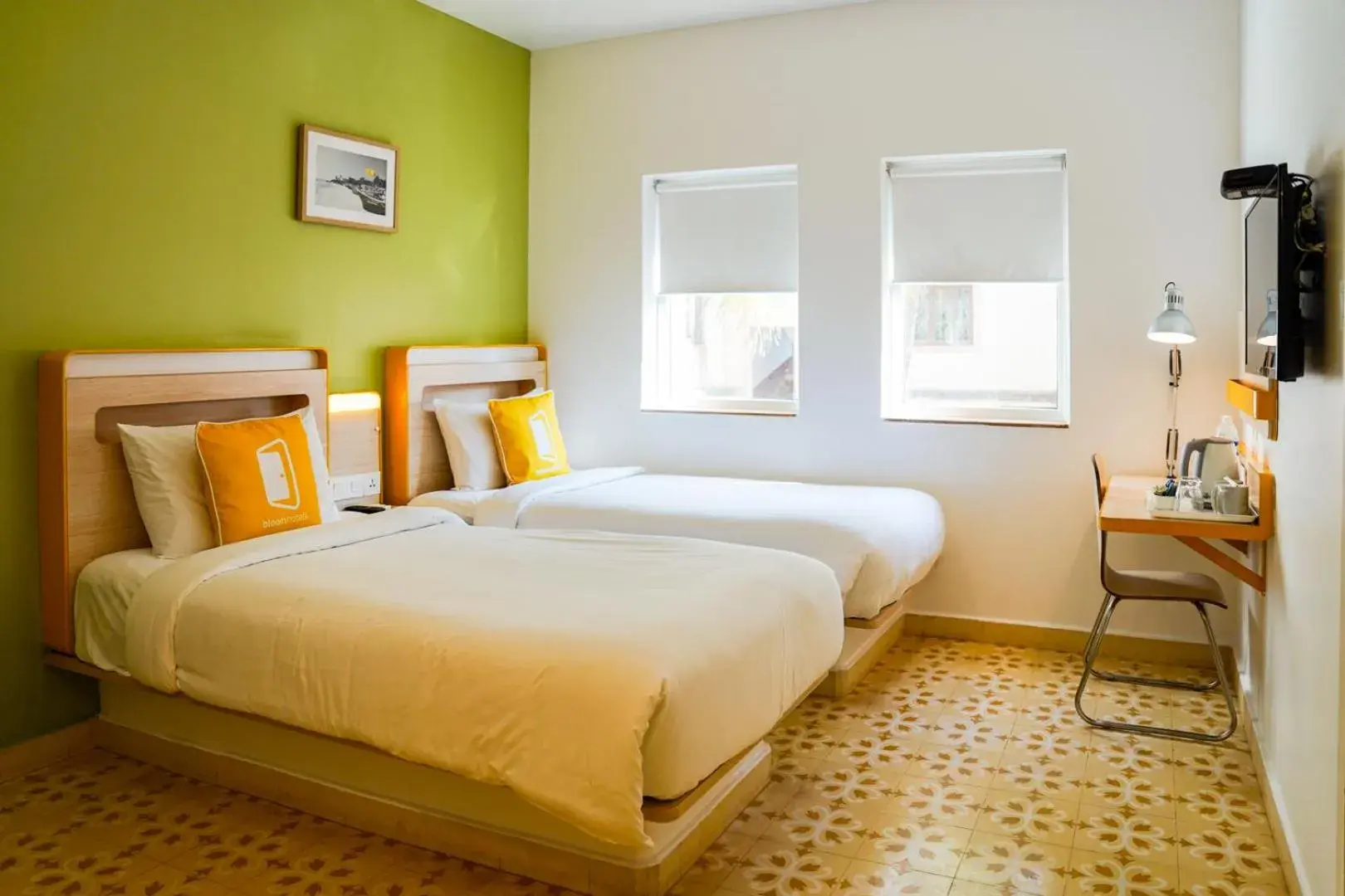 Value Twin Room in Bloom Hotel - Calangute Value Twin Room in Bloom Hotel - Calangute