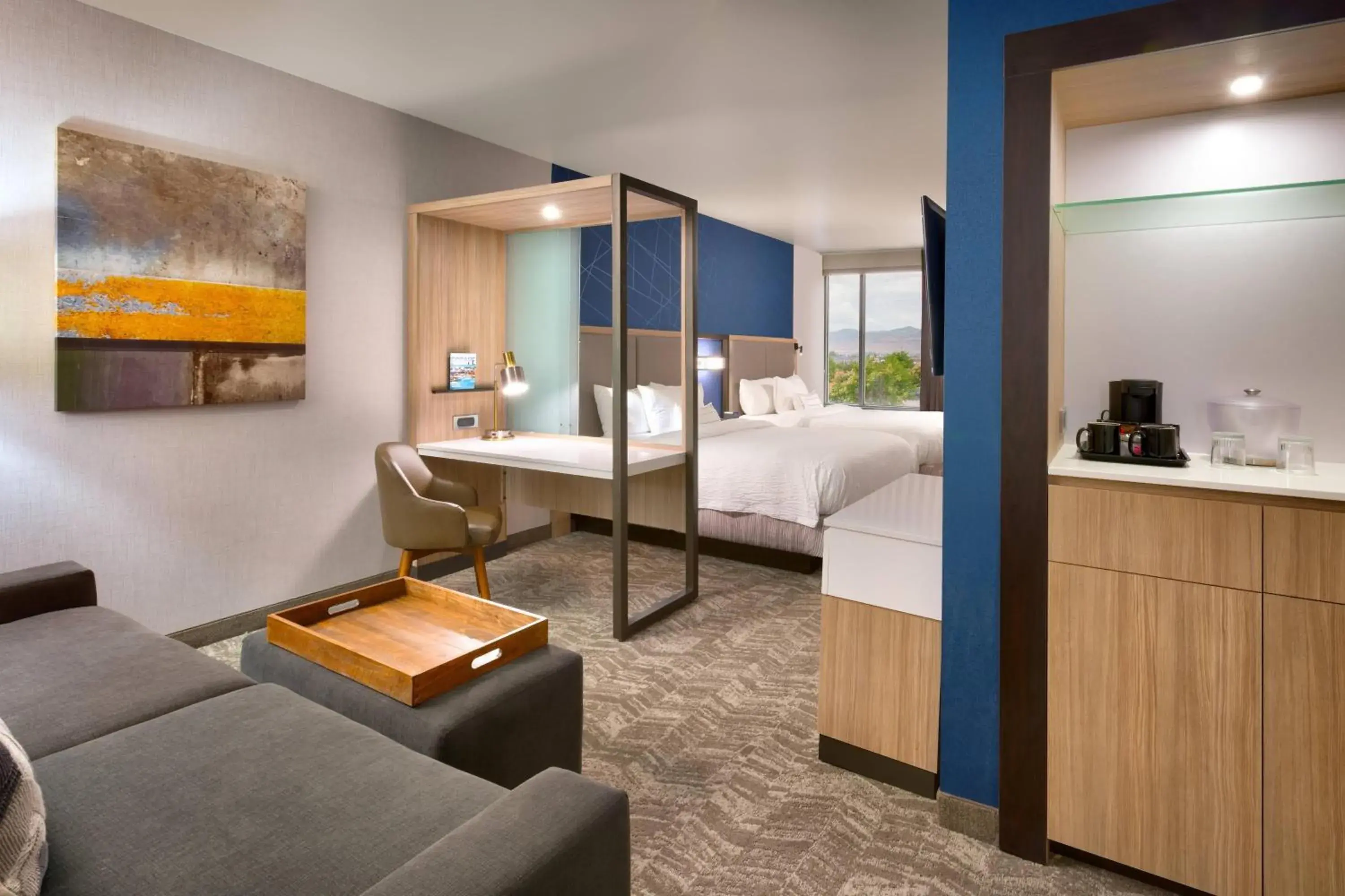 Queen Suite in SpringHill Suites by Marriott Salt Lake City-South Jordan Queen Suite in SpringHill Suites by Marriott Salt Lake City-South Jordan