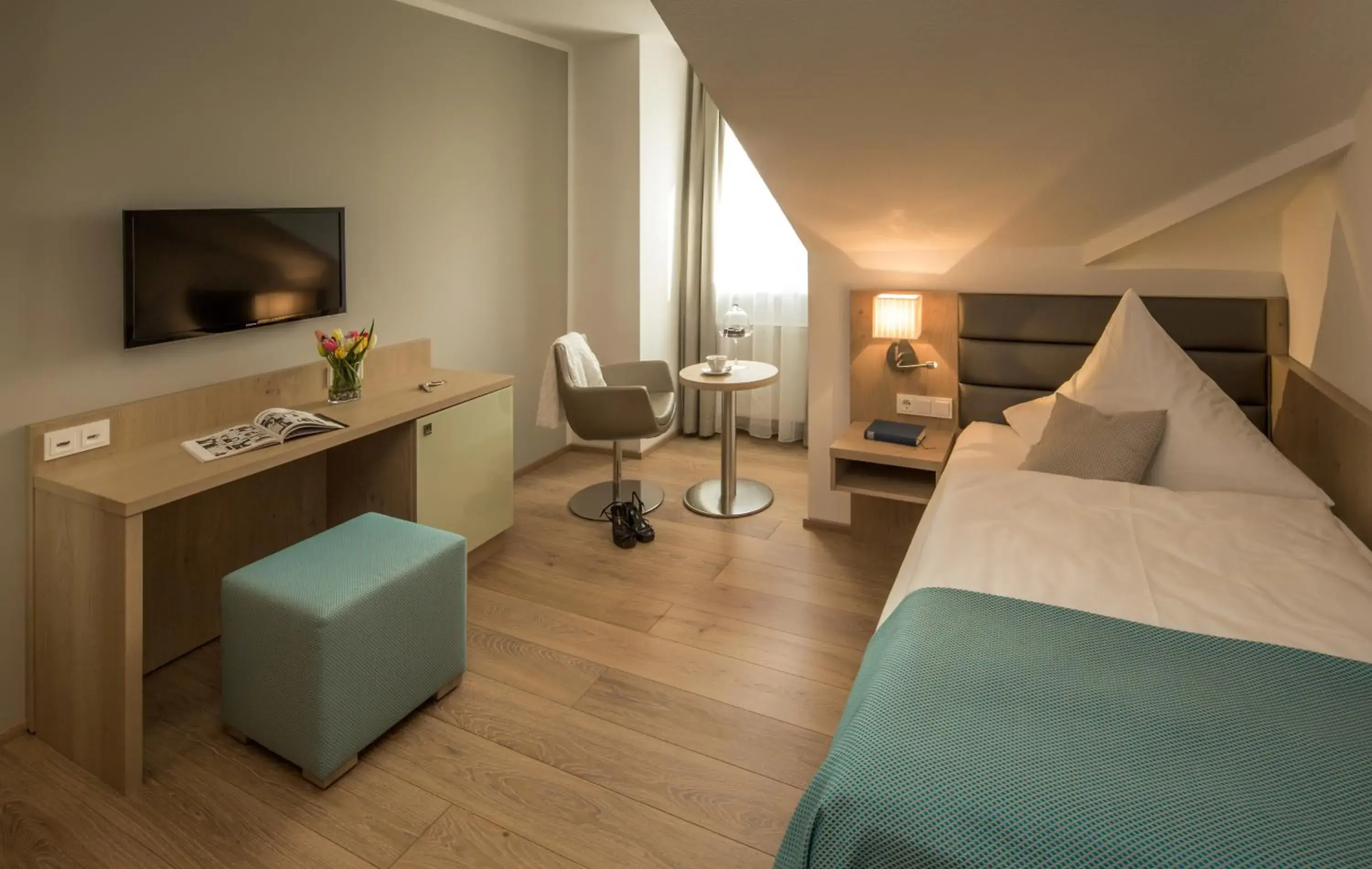 Single Room with Garden View - single occupancy in Hotel-Restaurant Distlerhof Single Room with Garden View - single occupancy in Hotel-Restaurant Distlerhof