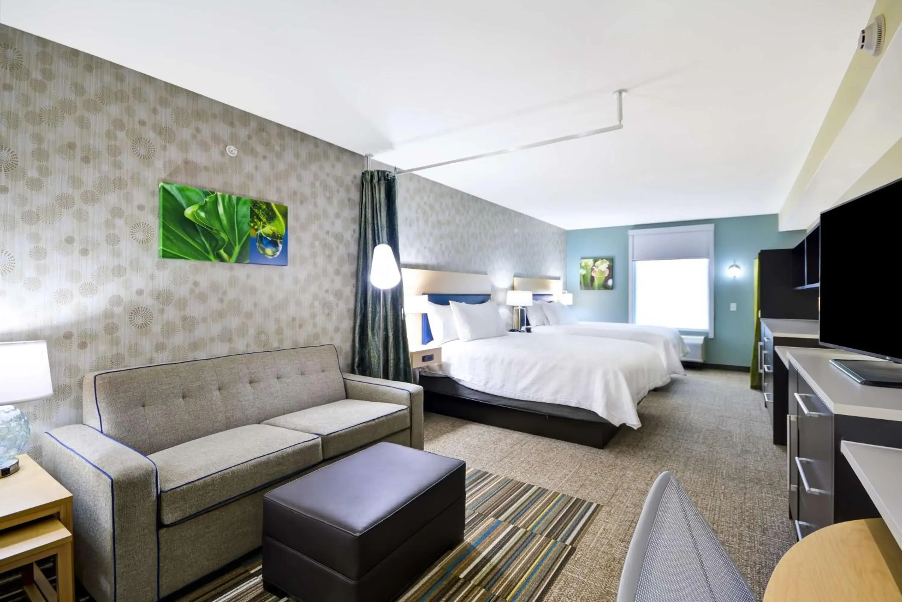 Studio Suite with Two Queen Beds - Hearing Access/Non-Smoking in Home2 Suites By Hilton Maumee Toledo Studio Suite with Two Queen Beds - Hearing Access/Non-Smoking in Home2 Suites By Hilton Maumee Toledo