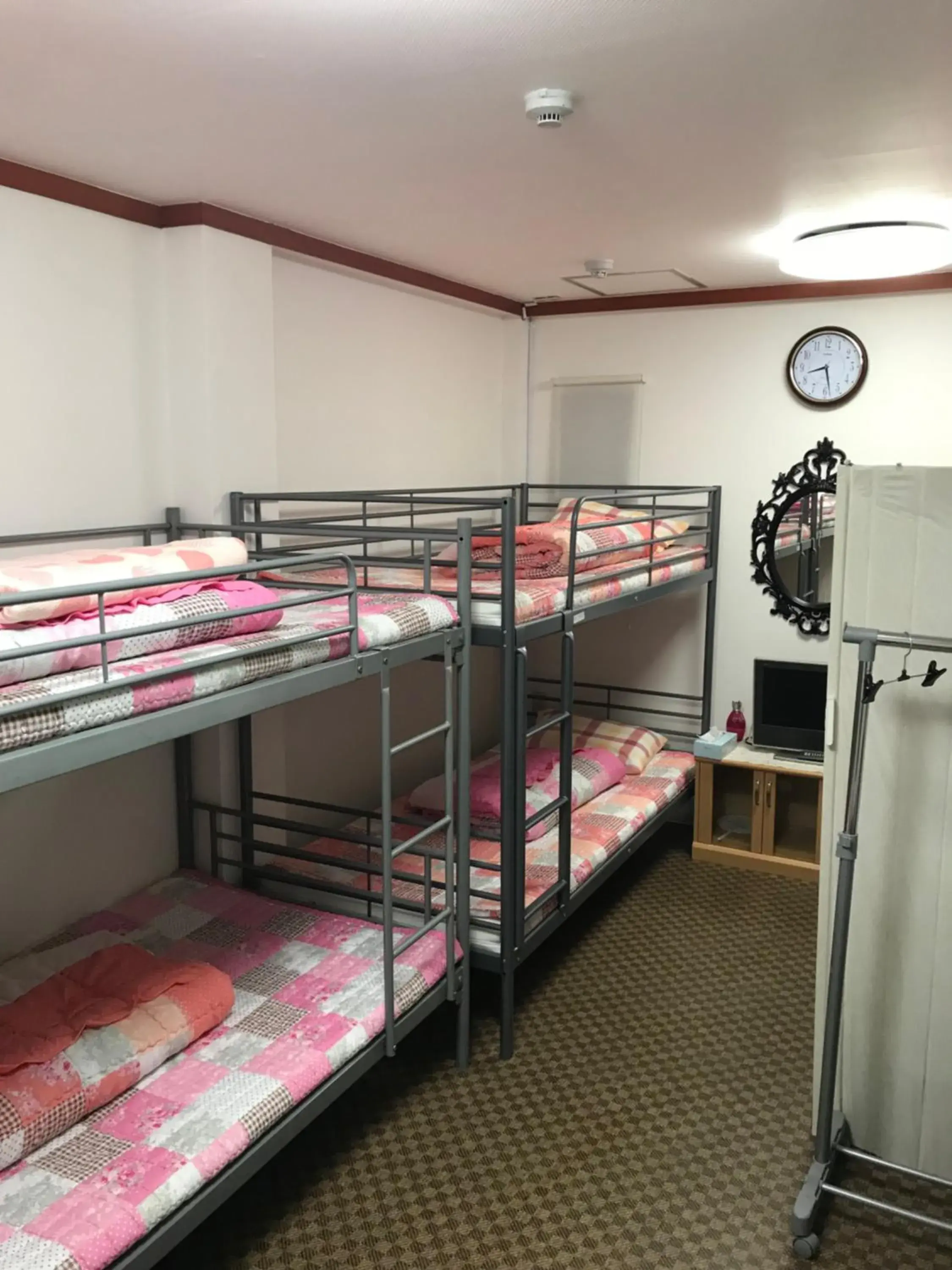 Bunk Bed in Male Dormitory Room in Hanmadang Bunk Bed in Male Dormitory Room in Hanmadang