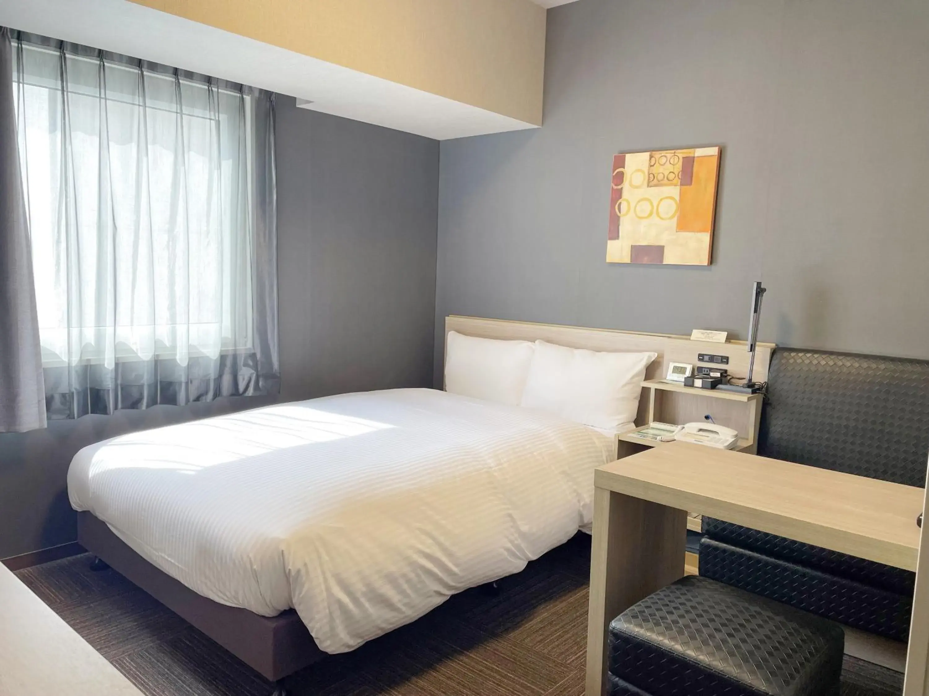 Double Room with Small Double Bed - Non-Smoking in Hotel Route-Inn Tokyo Kamata -Ayamebashi- Double Room with Small Double Bed - Non-Smoking in Hotel Route-Inn Tokyo Kamata -Ayamebashi-