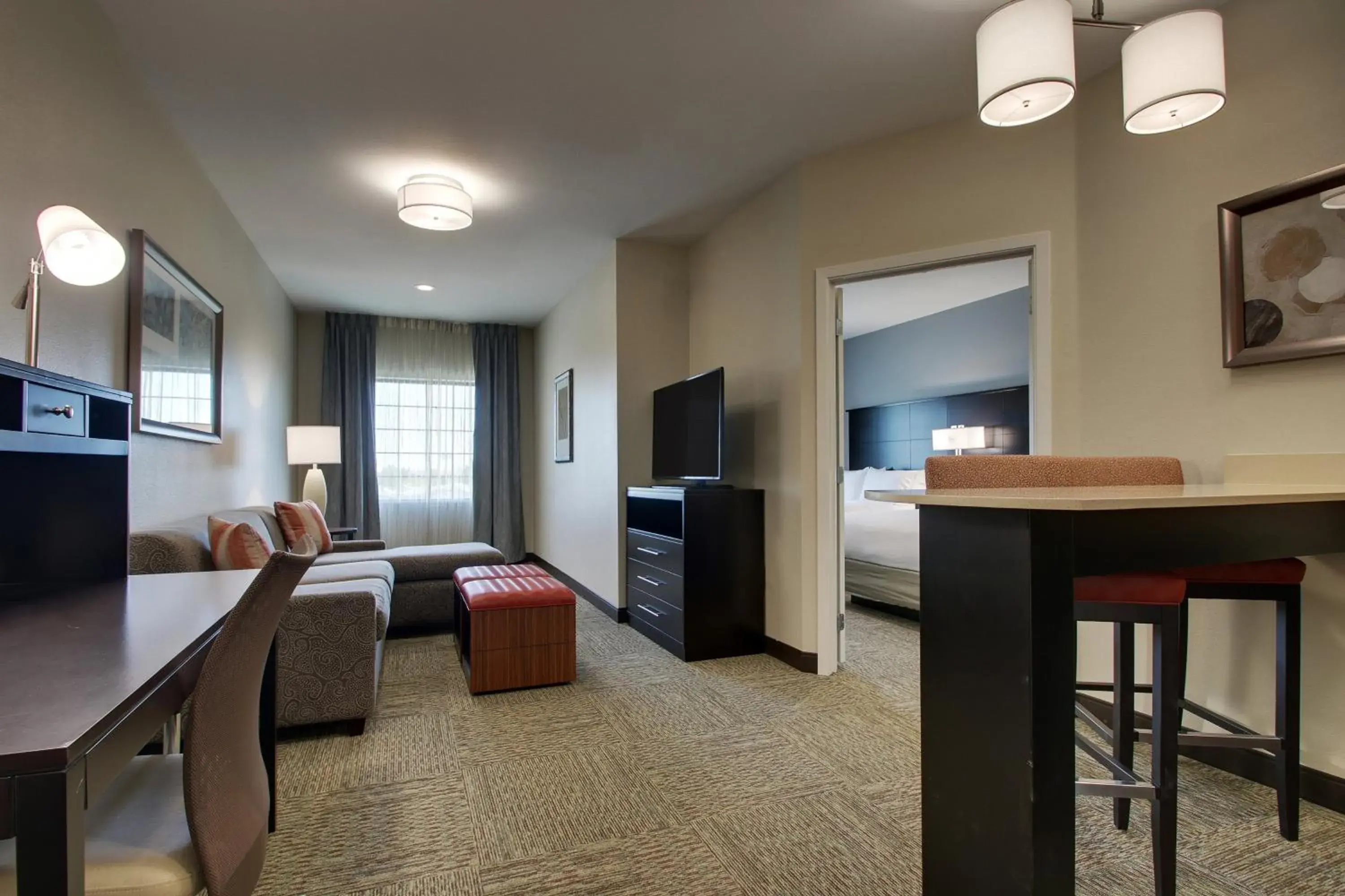 Queen Suite - Hearing Accessible in Staybridge Suites Plano - The Colony by IHG Queen Suite - Hearing Accessible in Staybridge Suites Plano - The Colony by IHG