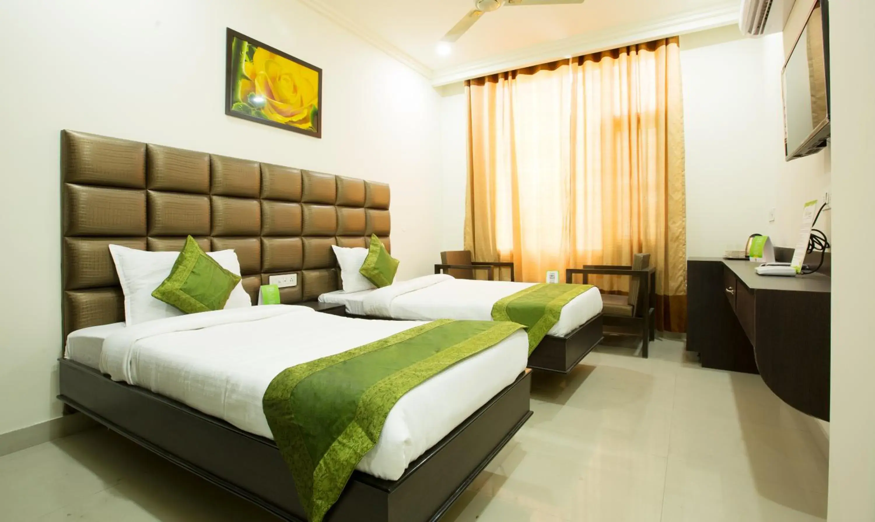 Standard Double or Twin Room - single occupancy in Treebo Dee Intercontinental Amritsar Standard Double or Twin Room - single occupancy in Treebo Dee Intercontinental Amritsar