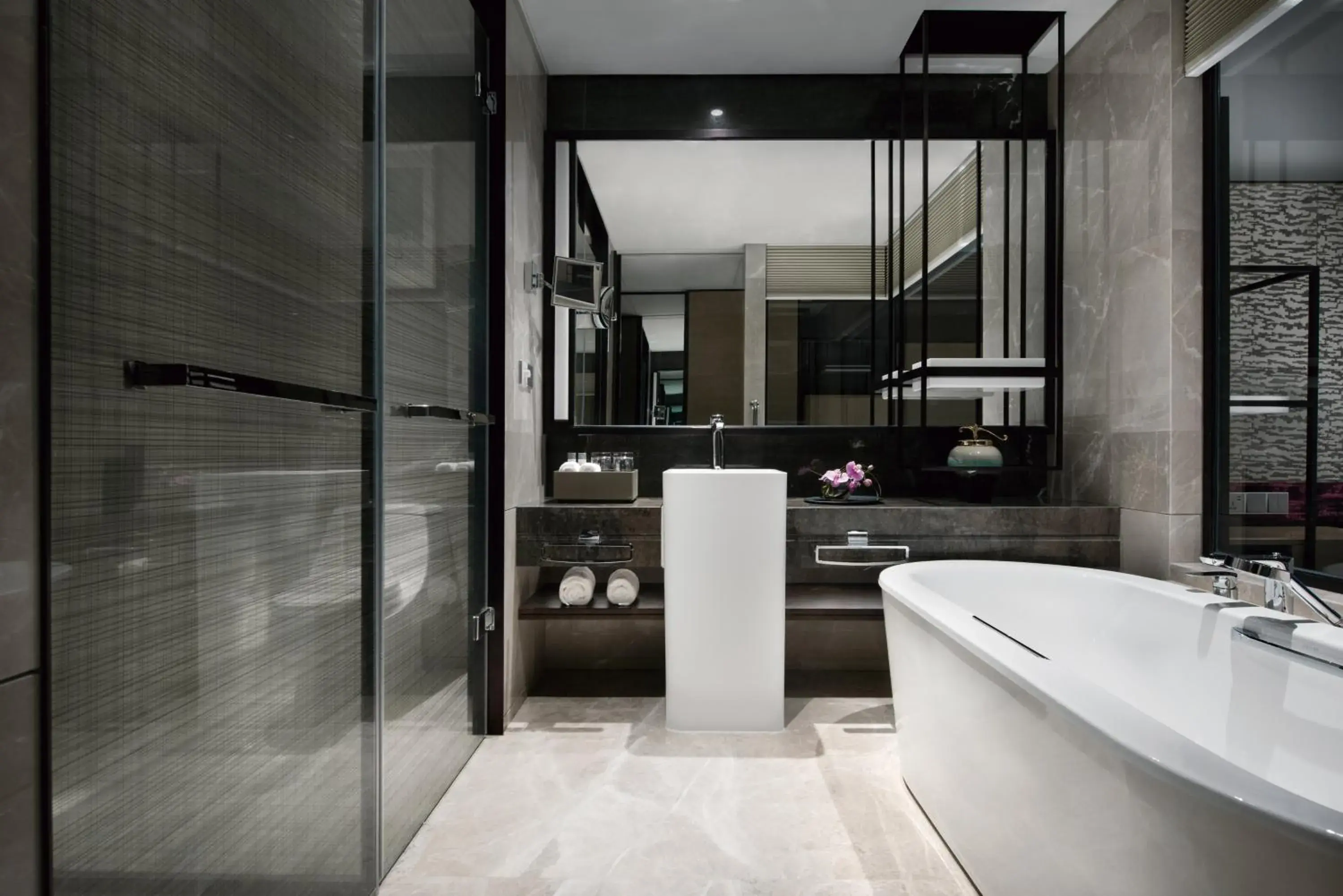 Standard Twin Room with River View in Crowne Plaza Baoji City Center by IHG Standard Twin Room with River View in Crowne Plaza Baoji City Center by IHG