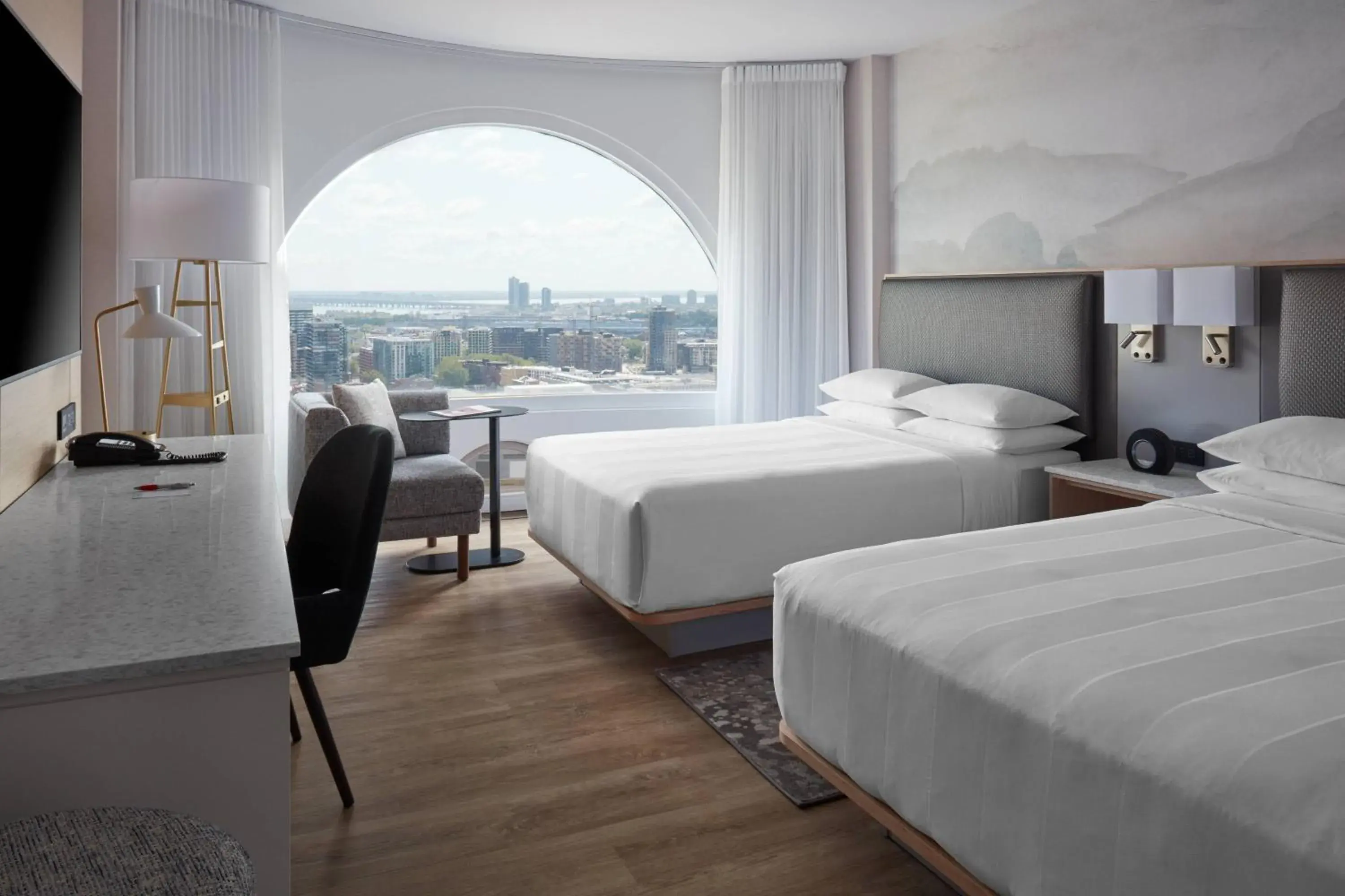 Guest room, 2 Double in Montreal Marriott Chateau Champlain Guest room, 2 Double in Montreal Marriott Chateau Champlain