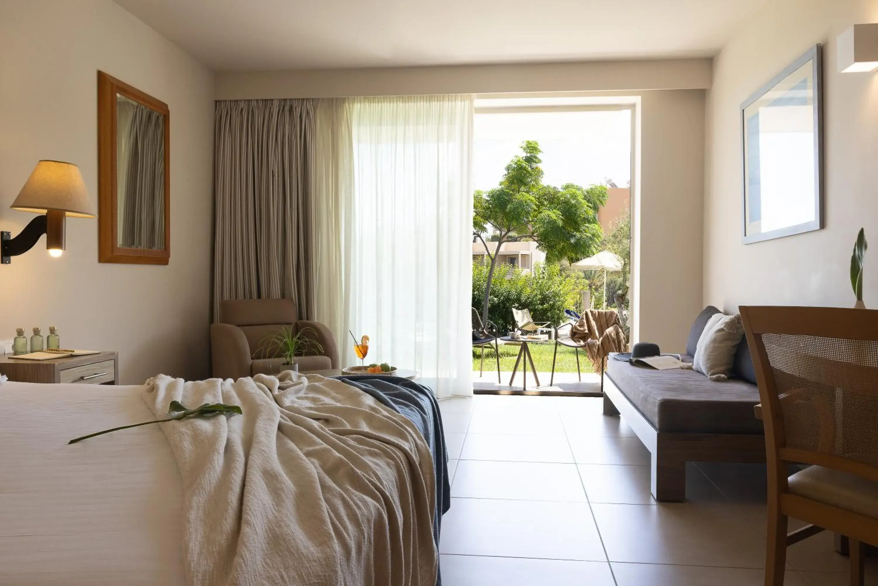 Superior Double or Twin Room with Swimming Pool Access in Giannoulis – Santa Marina Beach Hotel Superior Double or Twin Room with Swimming Pool Access in Giannoulis – Santa Marina Beach Hotel