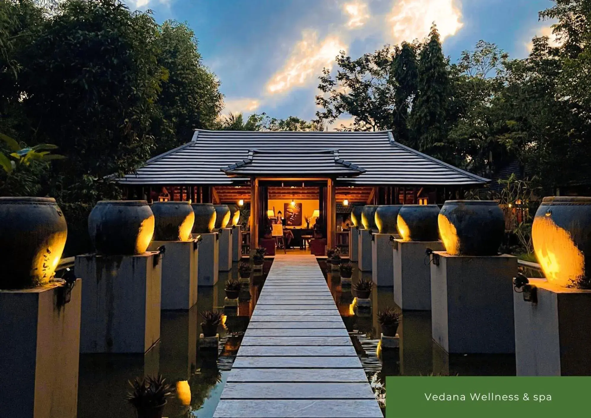 Four-Bedrooms Pool Villa with Family Package in Pilgrimage Village Boutique Resort & Spa Four-Bedrooms Pool Villa with Family Package in Pilgrimage Village Boutique Resort & Spa