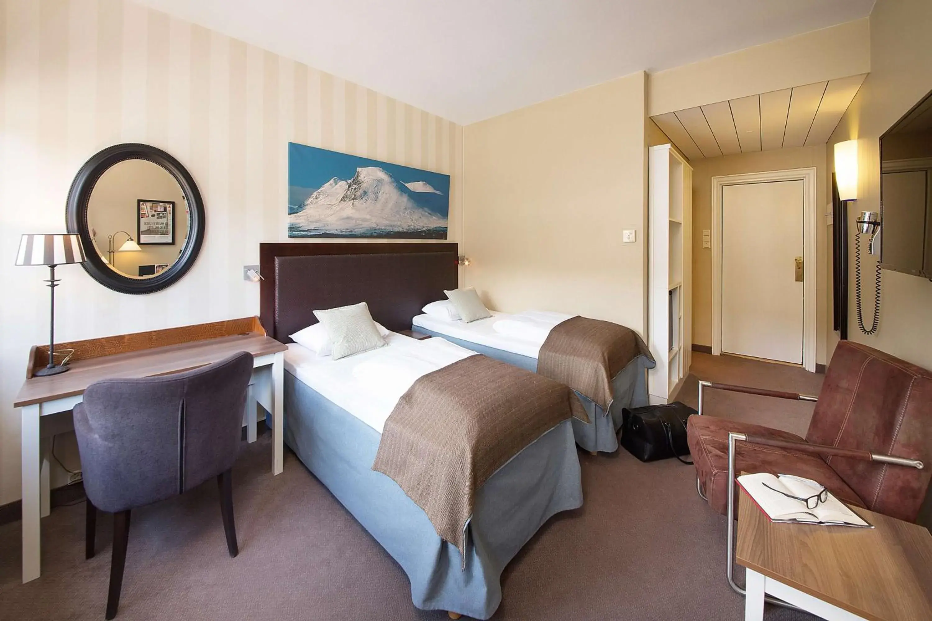 Standard Twin Room in Scandic Valdres Standard Twin Room in Scandic Valdres