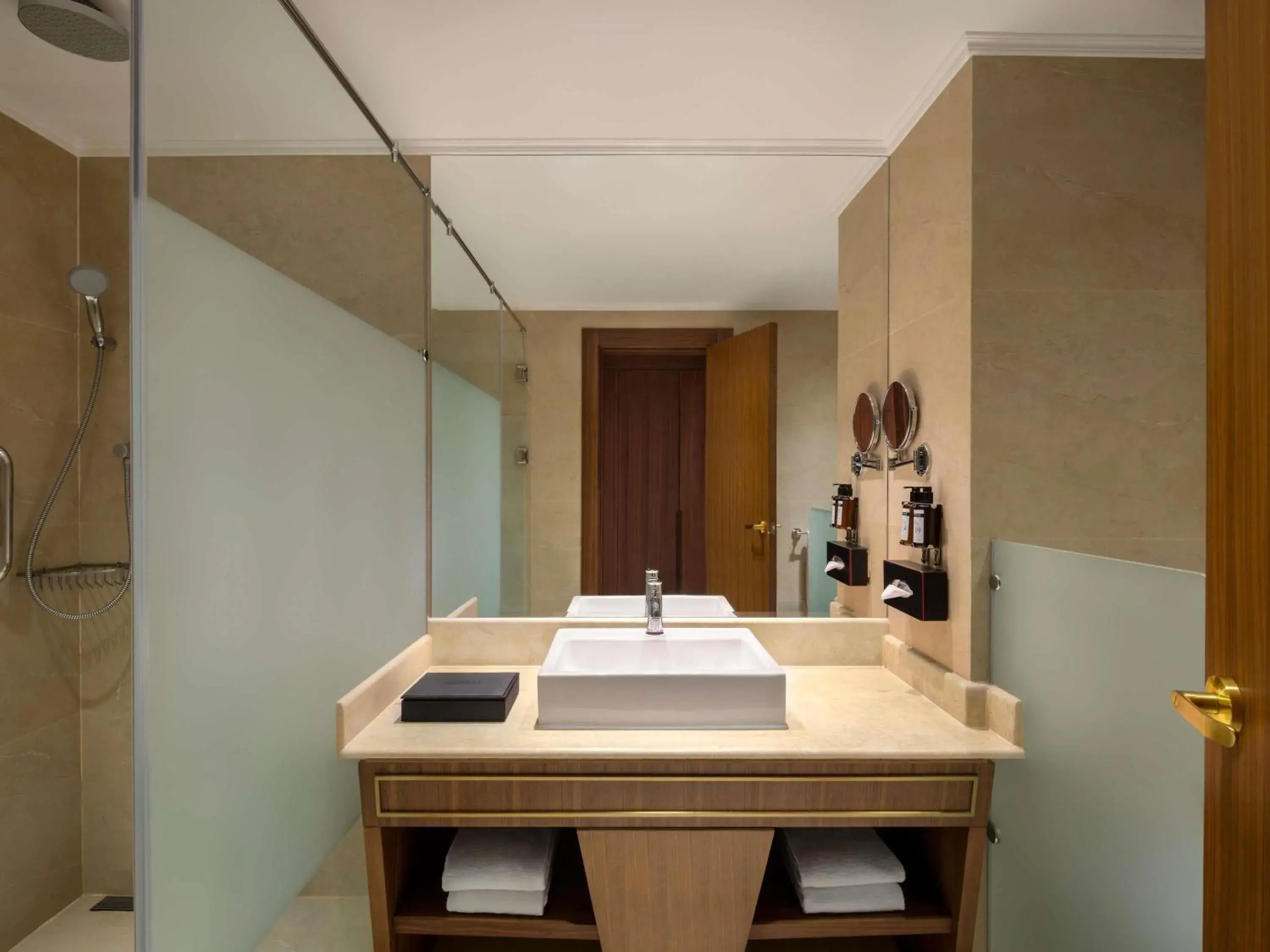 Executive King Room with Pool and Garden View in Mövenpick Hotel Cairo - Media City Executive King Room with Pool and Garden View in Mövenpick Hotel Cairo - Media City