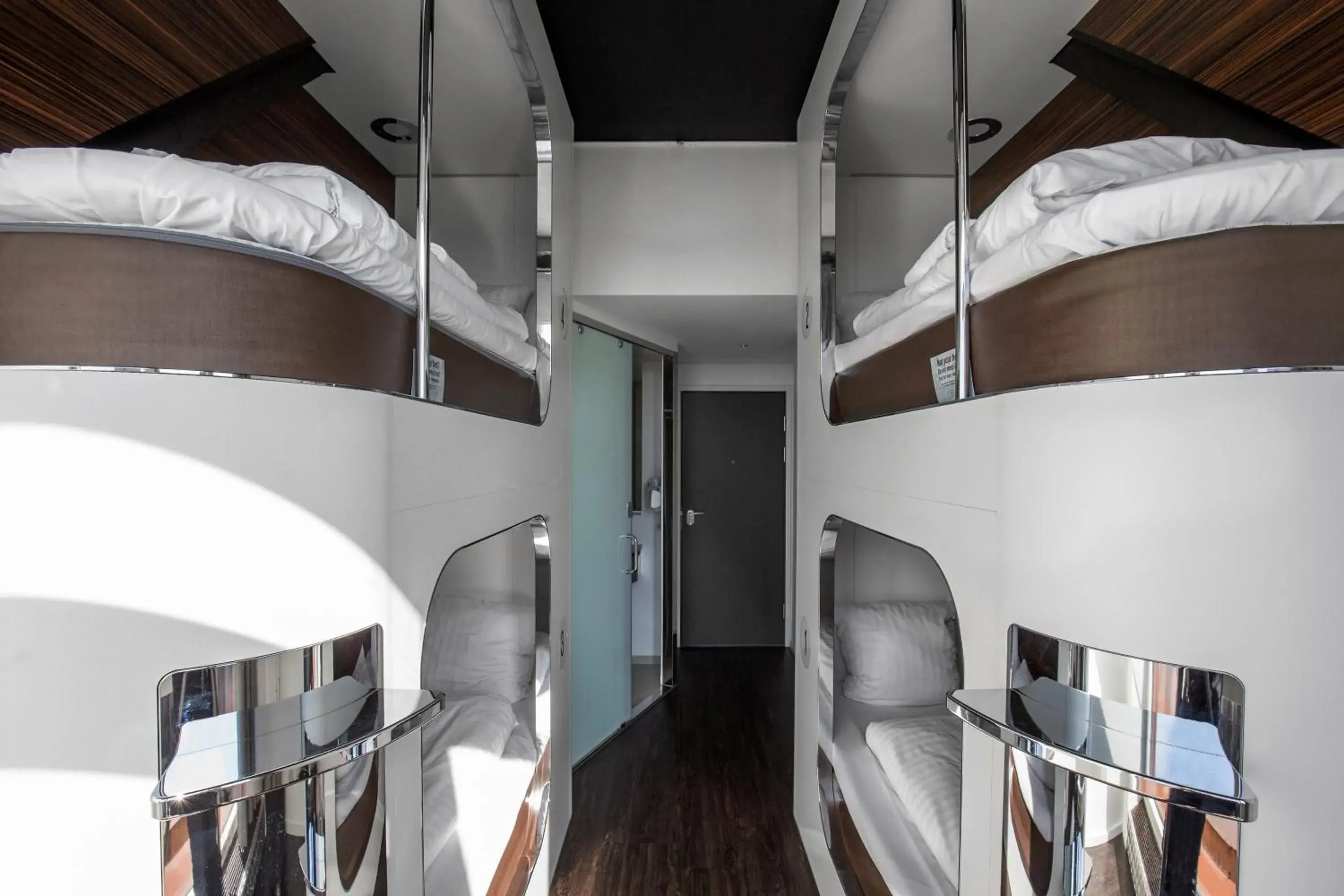 Twin Room in Steel House Copenhagen Twin Room in Steel House Copenhagen