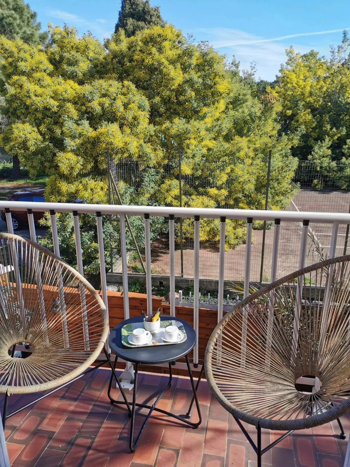 Double Room in Logis Hôtel Restaurant les Charmettes Double Room in Logis Hôtel Restaurant les Charmettes