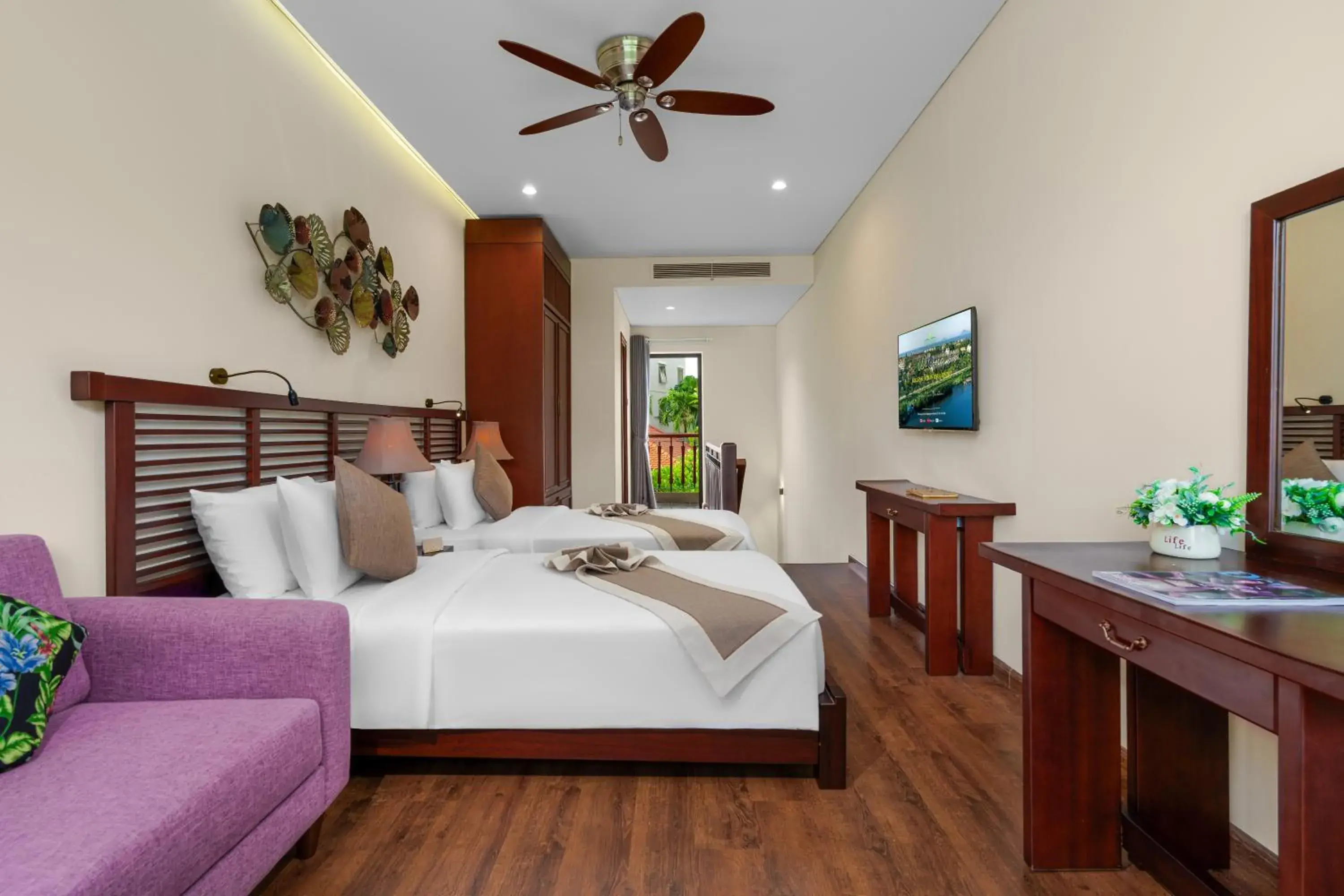 Suite River view with Private Garden in Silk Sense Hoi An River Resort - A Sustainable Destination Suite River view with Private Garden in Silk Sense Hoi An River Resort - A Sustainable Destination