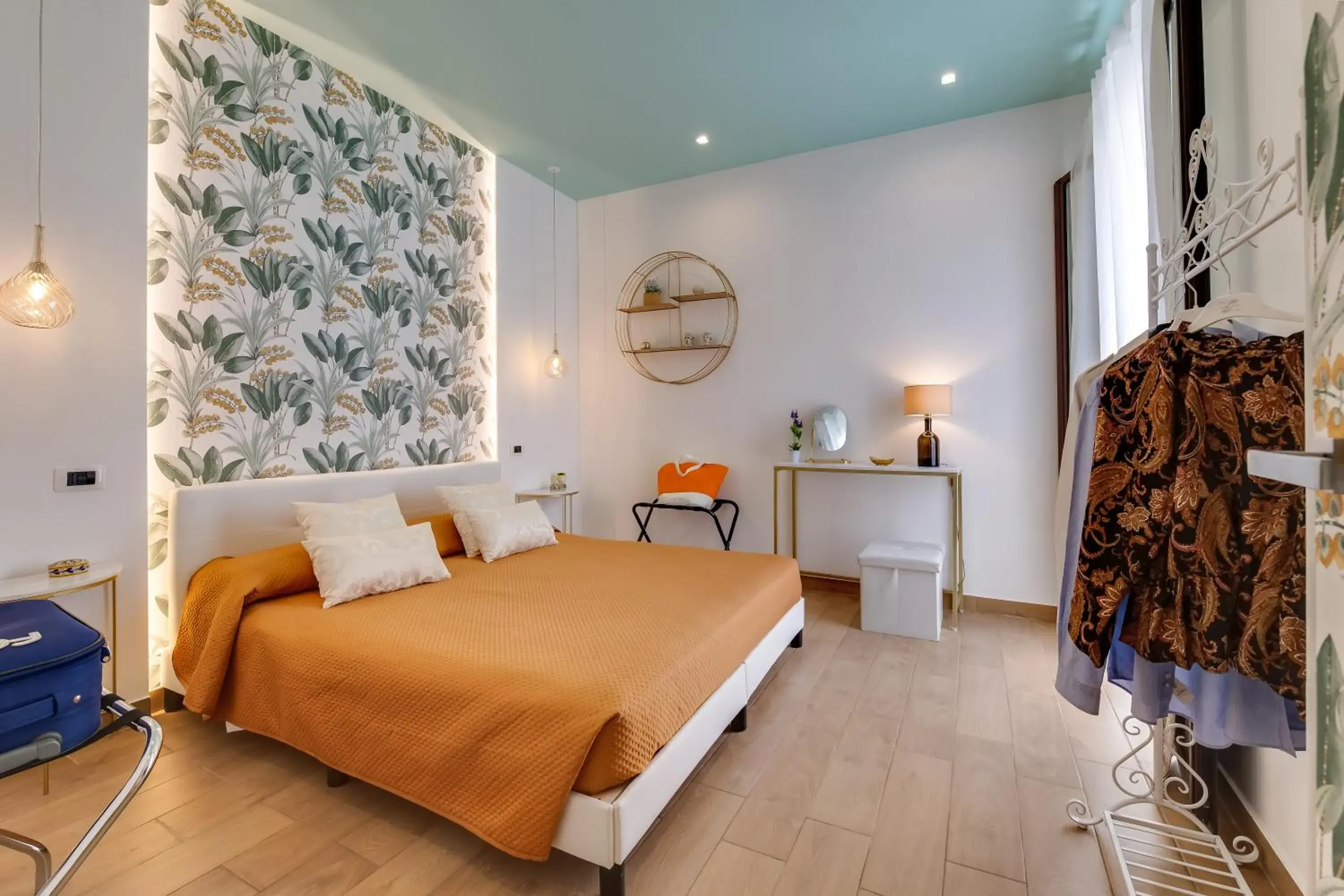 Double Room with Garden View in La Finestra sul Cortile B&B Double Room with Garden View in La Finestra sul Cortile B&B