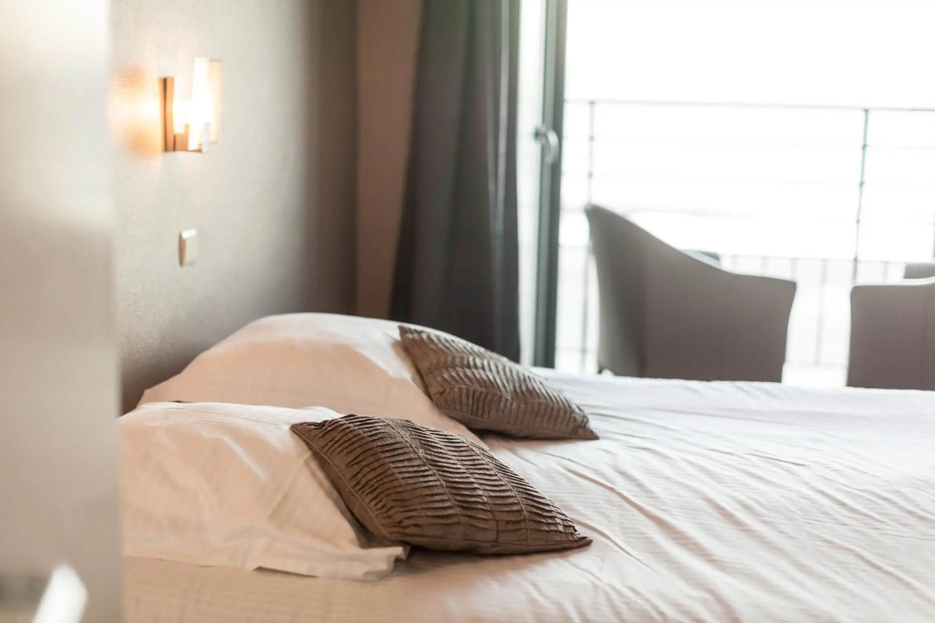 Small Double Room with Sea View in Hotel Les Mouettes Small Double Room with Sea View in Hotel Les Mouettes