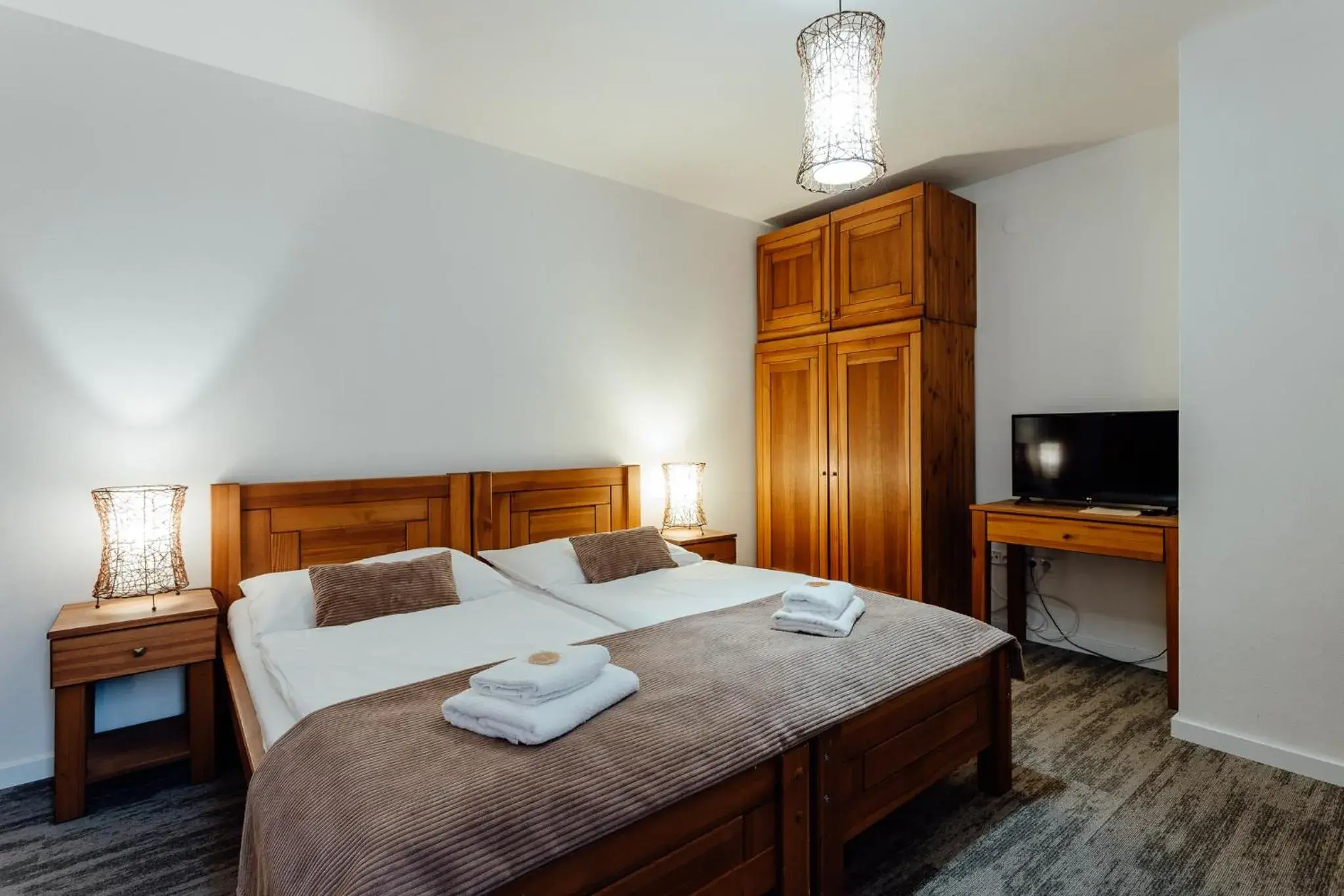 Standard Double or Twin Room with Balcony - single occupancy in Hotel Mikulášska Chata Standard Double or Twin Room with Balcony - single occupancy in Hotel Mikulášska Chata