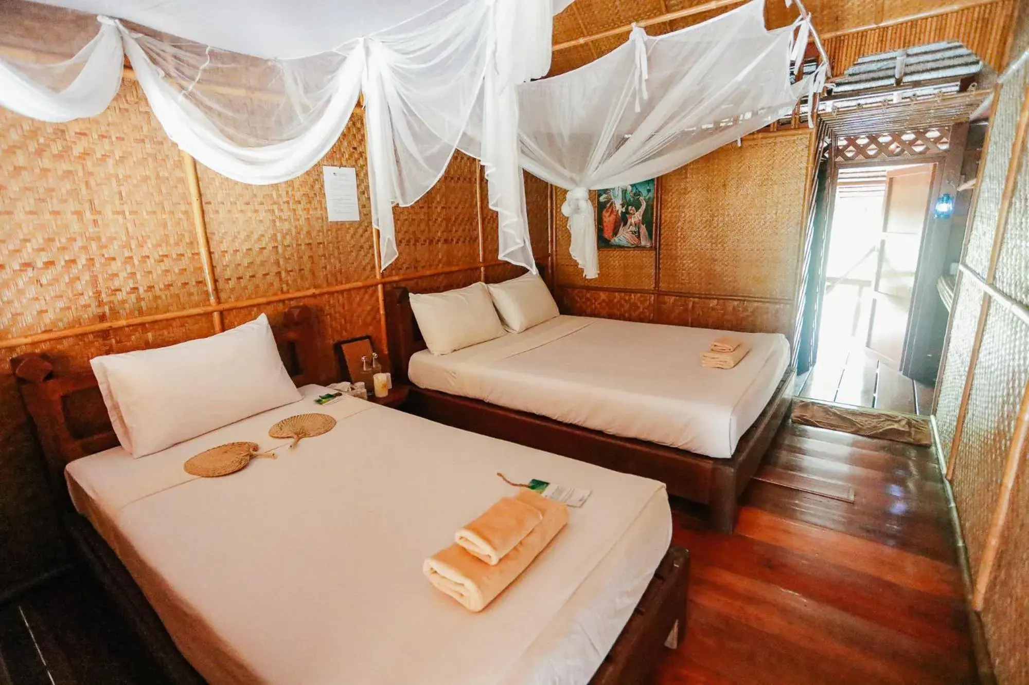 Raft Triple room with Breakfast & Dinner include join boat check in - check out in River Kwai Jungle Rafts Raft Triple room with Breakfast & Dinner include join boat check in - check out in River Kwai Jungle Rafts