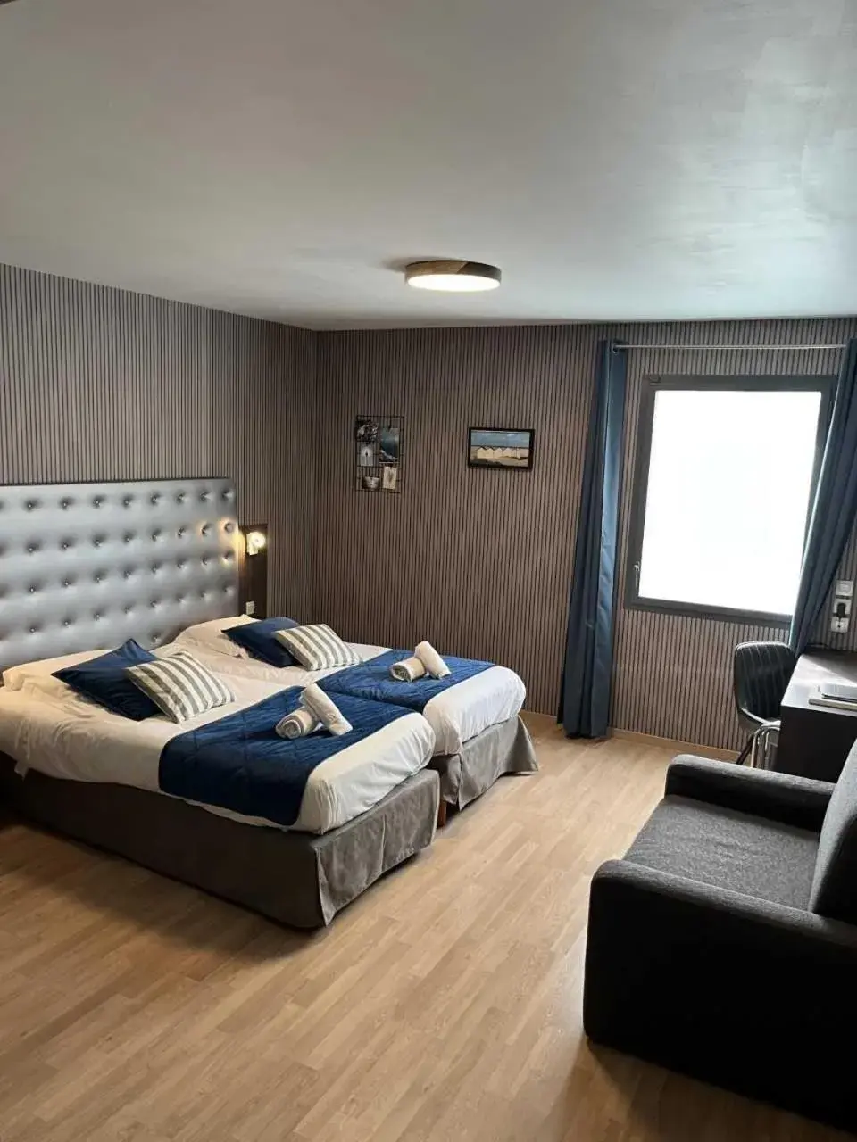 Comfort Twin Room - Accessible in Hotel Best Western La Mare Ô Poissons Comfort Twin Room - Accessible in Hotel Best Western La Mare Ô Poissons