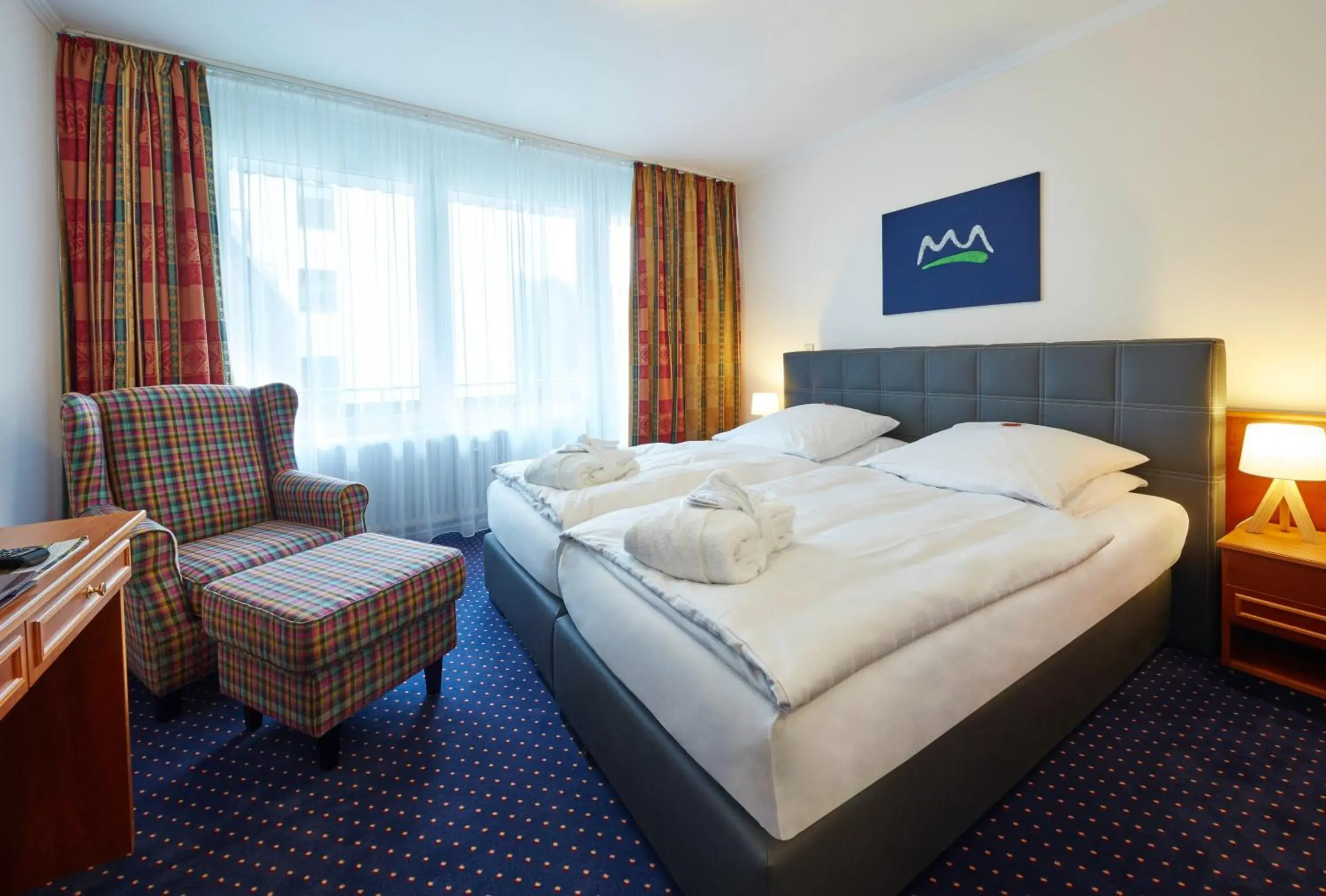 Double Room with Garden View in Waldhotel Bärenstein Double Room with Garden View in Waldhotel Bärenstein