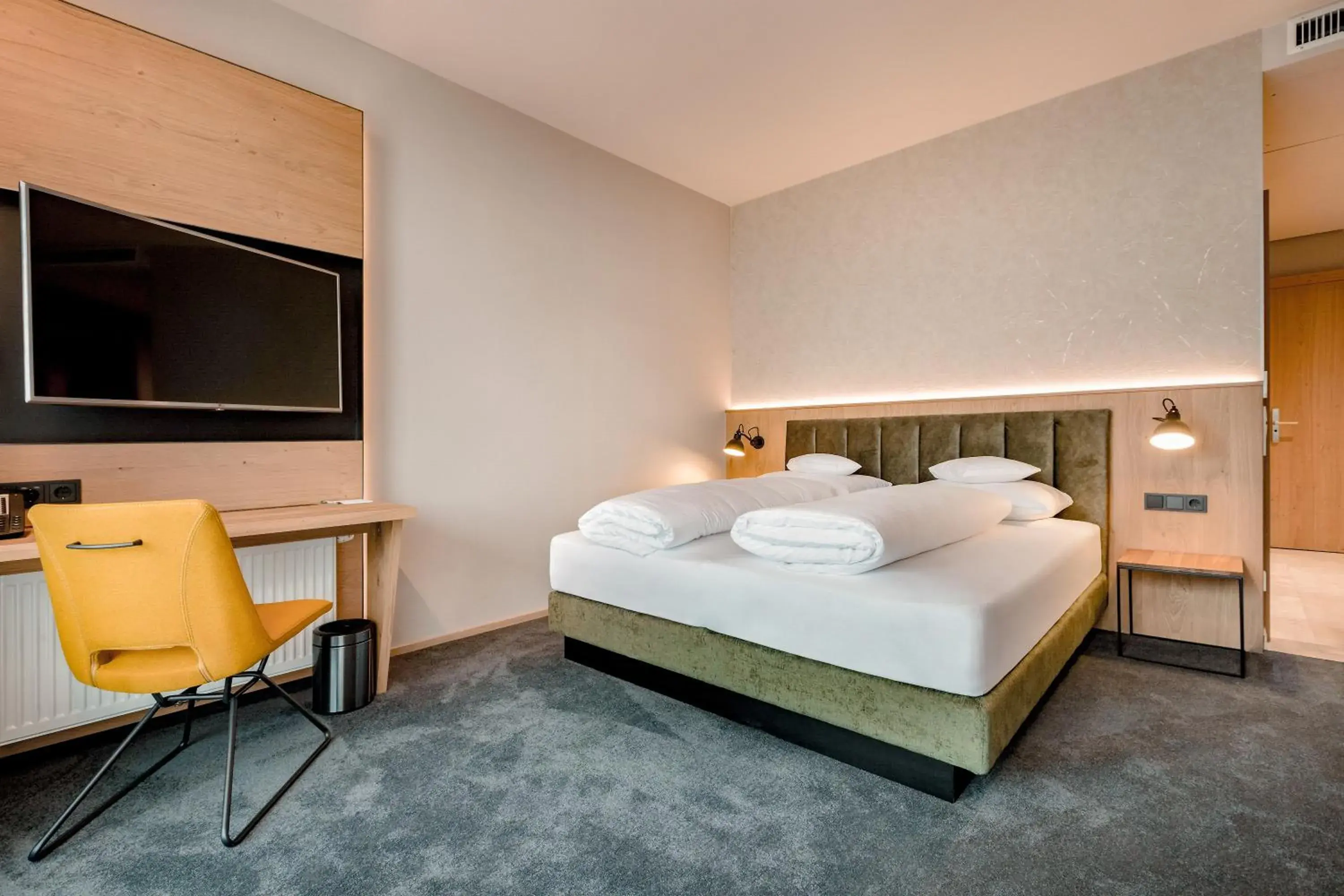 Triple Room with Balcony - single occupancy in Gasthof Hotel Post Triple Room with Balcony - single occupancy in Gasthof Hotel Post