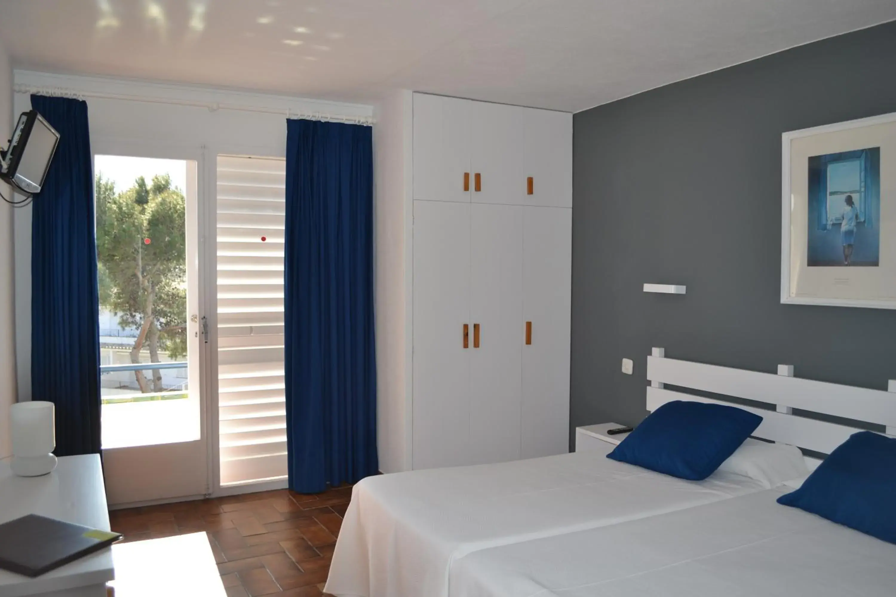 Double or Twin Room with Terrace in Hotel S´Aguarda Double or Twin Room with Terrace in Hotel S´Aguarda