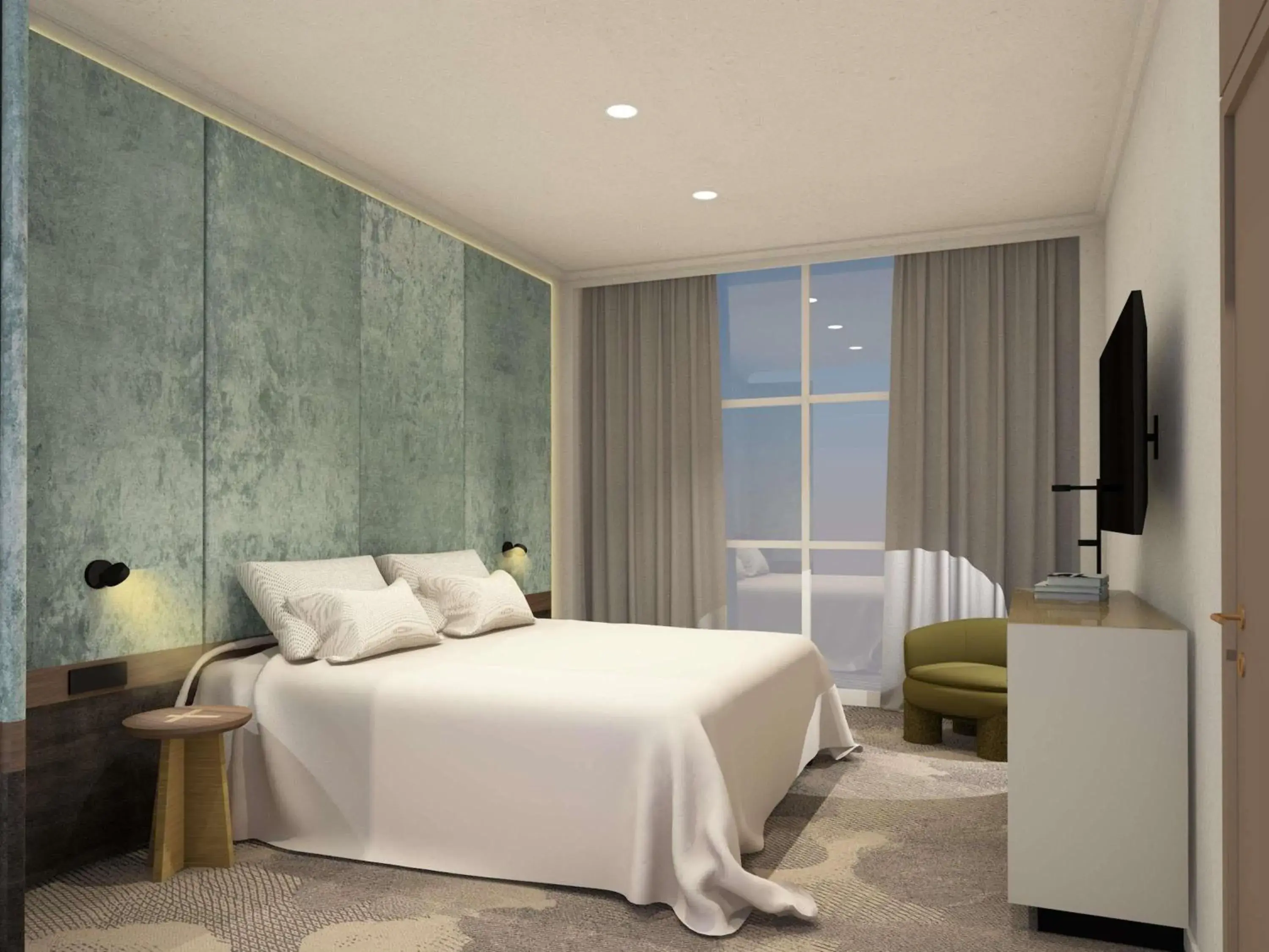 One-Bedroom Suite with One Double Bed and Sofa Bed - single occupancy in Hotel Lycium Debrecen - Handwritten Collection (October 2025) One-Bedroom Suite with One Double Bed and Sofa Bed - single occupancy in Hotel Lycium Debrecen - Handwritten Collection (October 2025)